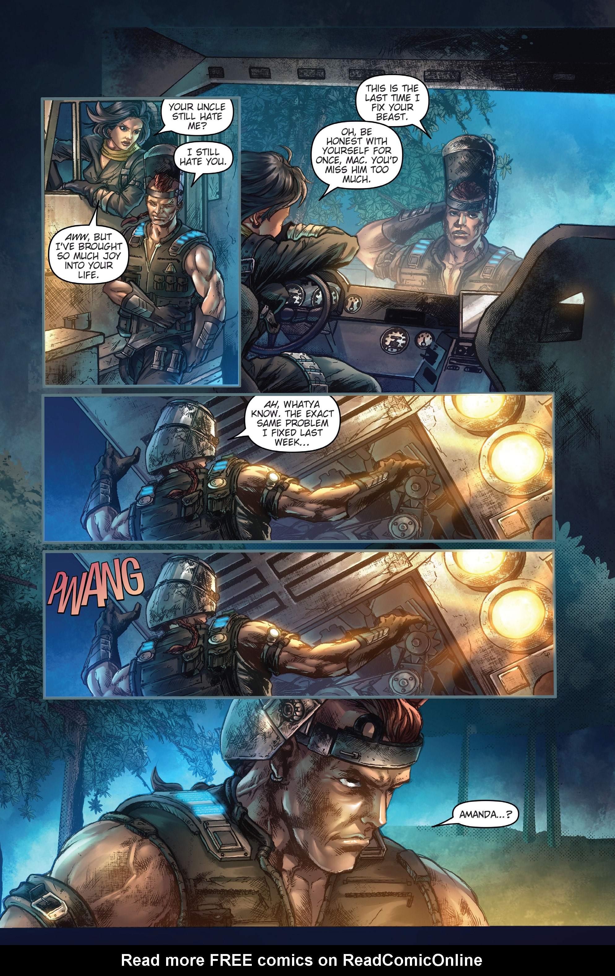 Read online Gears of War: Hivebusters comic -  Issue #4 - 12
