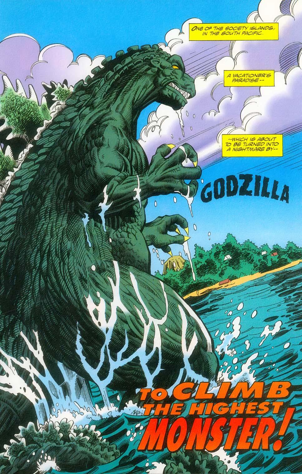 Read online Godzilla (1995) comic -  Issue #14 - 4