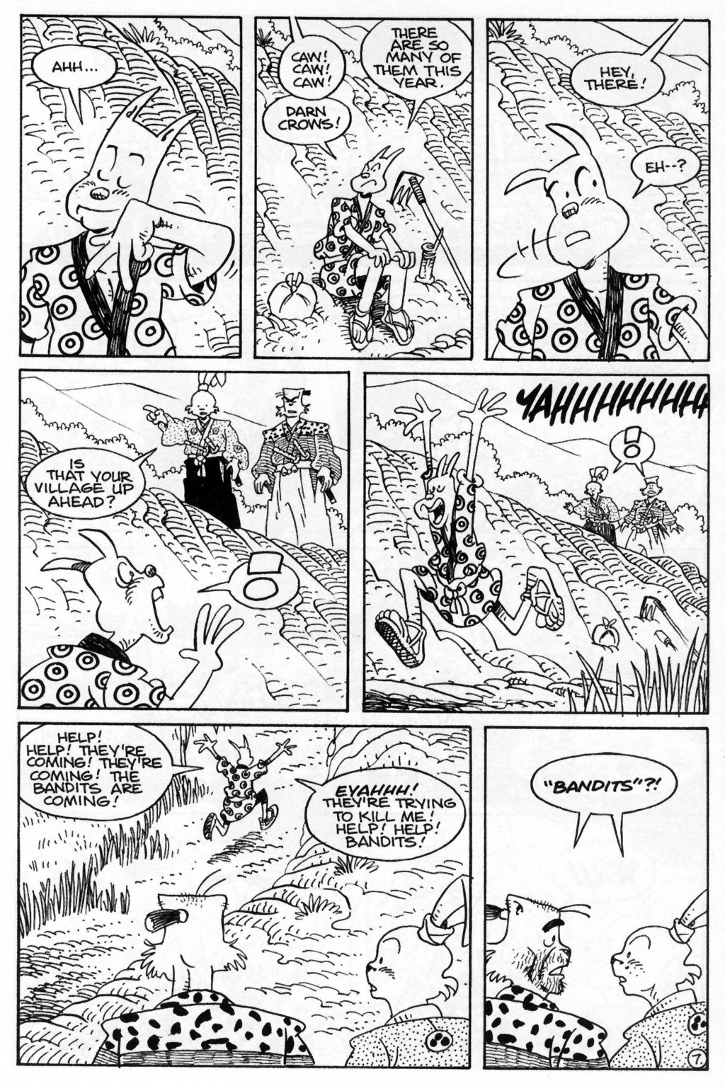 Usagi Yojimbo (1996) Issue #58 #58 - English 9