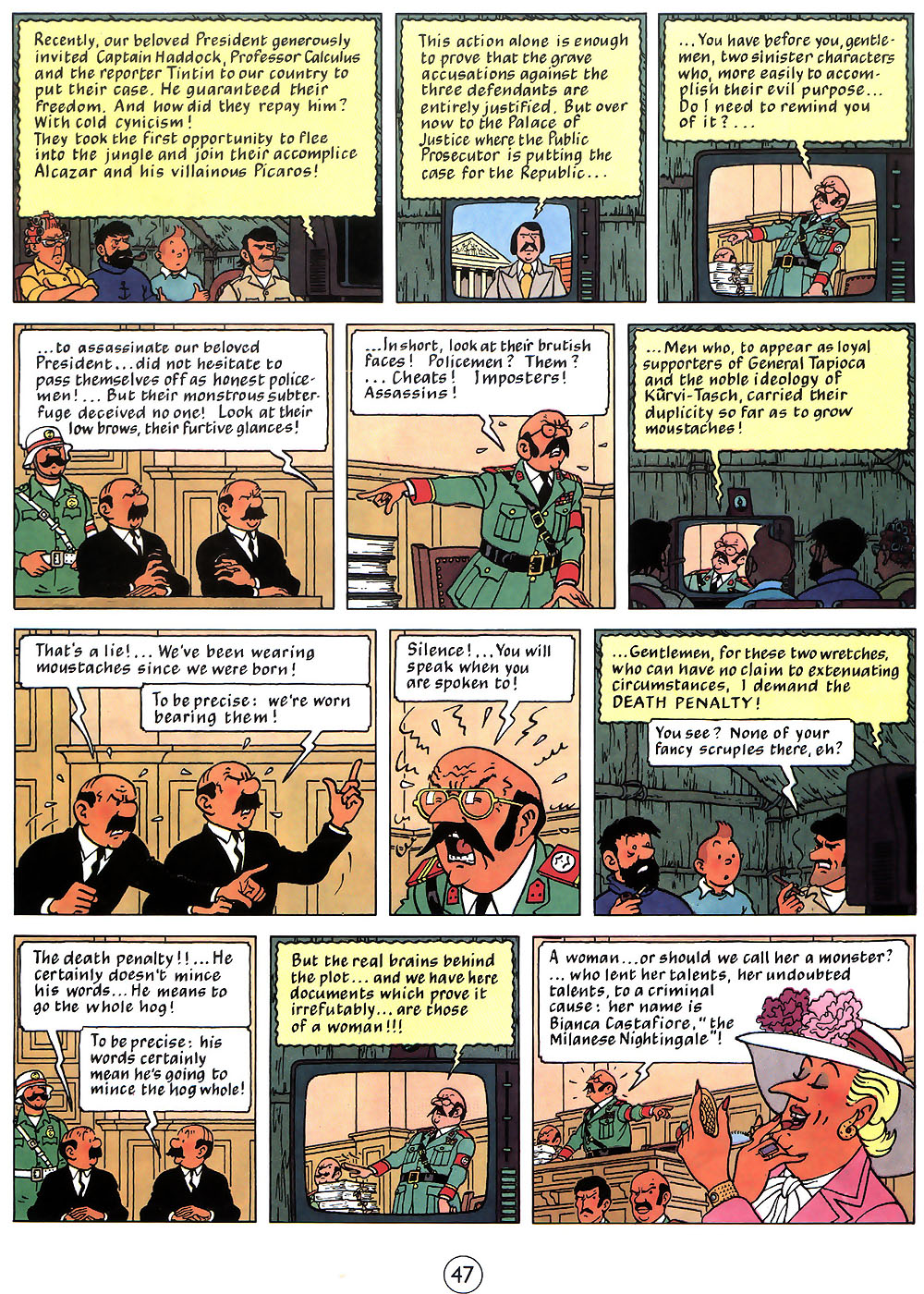 Read online The Adventures of Tintin comic -  Issue #23 - 50