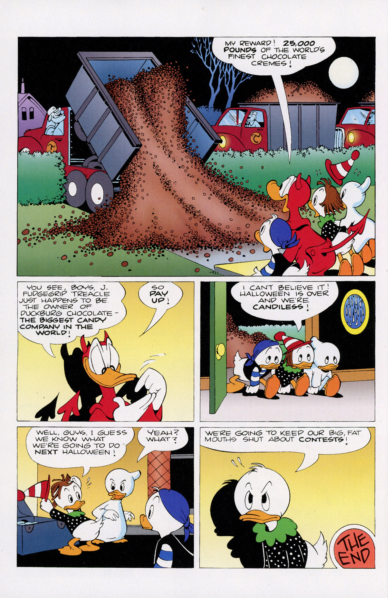 Read online Donald Duck's Halloween Scream! comic -  Issue #1 - 14