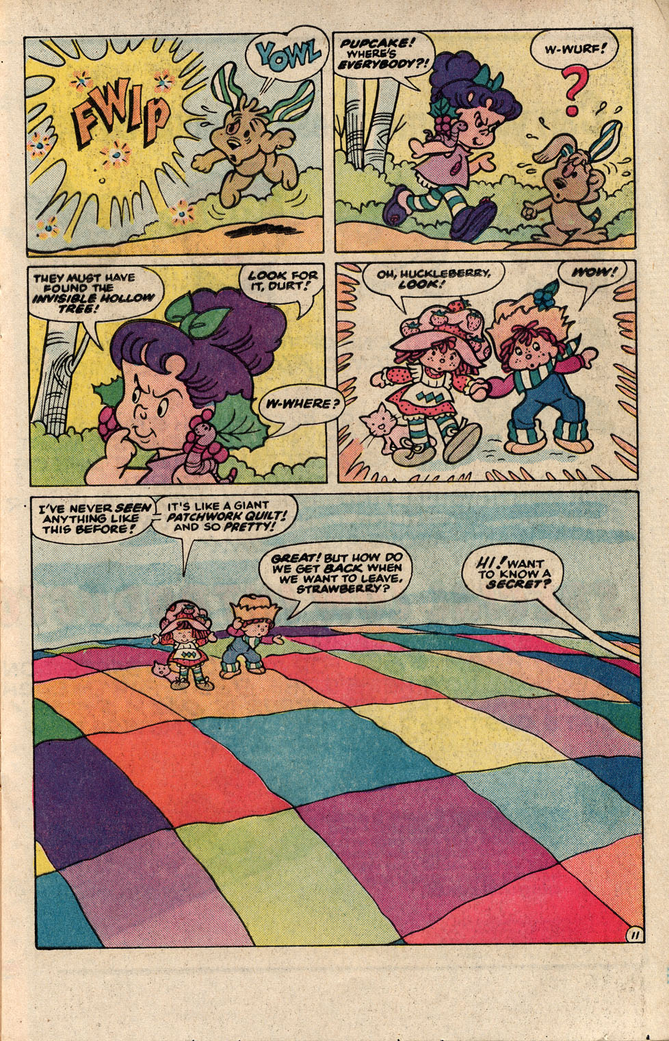 Read online Strawberry Shortcake (1985) comic -  Issue #1 - 17