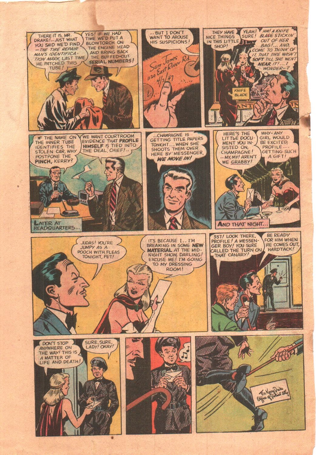 Read online Kerry Drake Detective Cases comic -  Issue #26 - 5