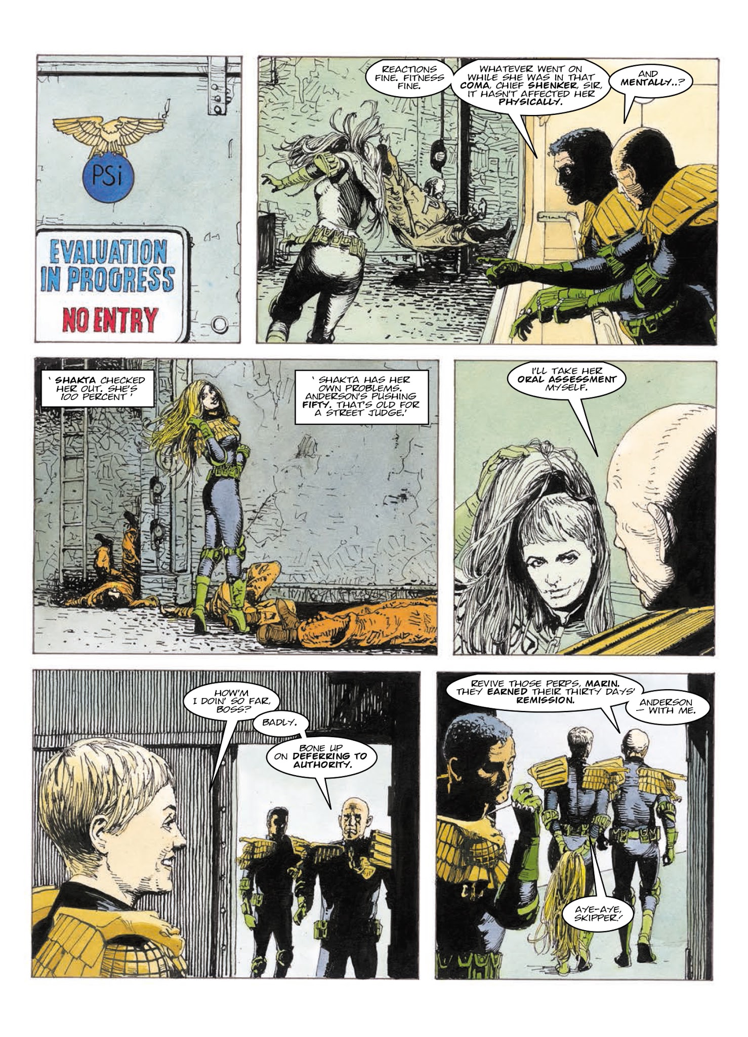 Read online Judge Anderson: The Psi Files comic -  Issue # TPB 4 - 187