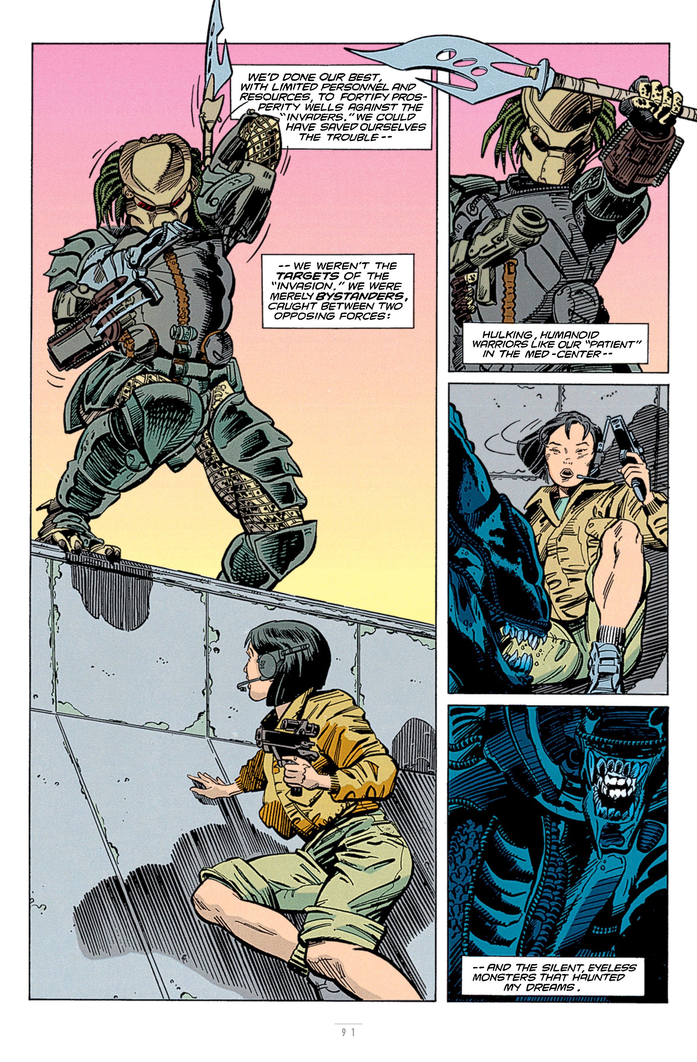 Read online Aliens vs. Predator 30th Anniversary Edition - The Original Comics Series comic -  Issue # TPB (Part 1) - 90