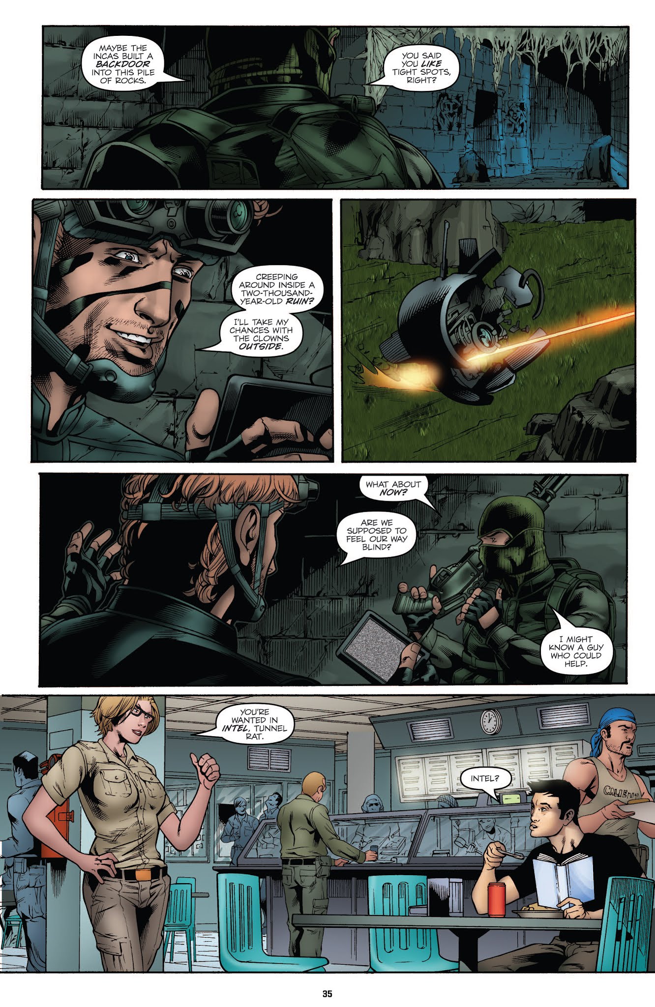 Read online G.I. Joe: The IDW Collection comic -  Issue # TPB 3 - 35