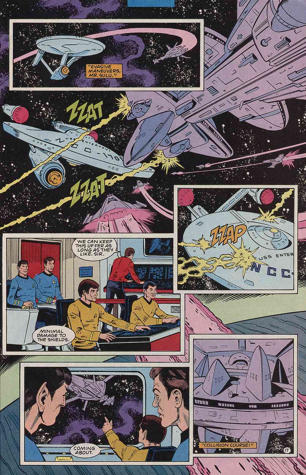 Read online Star Trek (1989) comic -  Issue #62 - 18