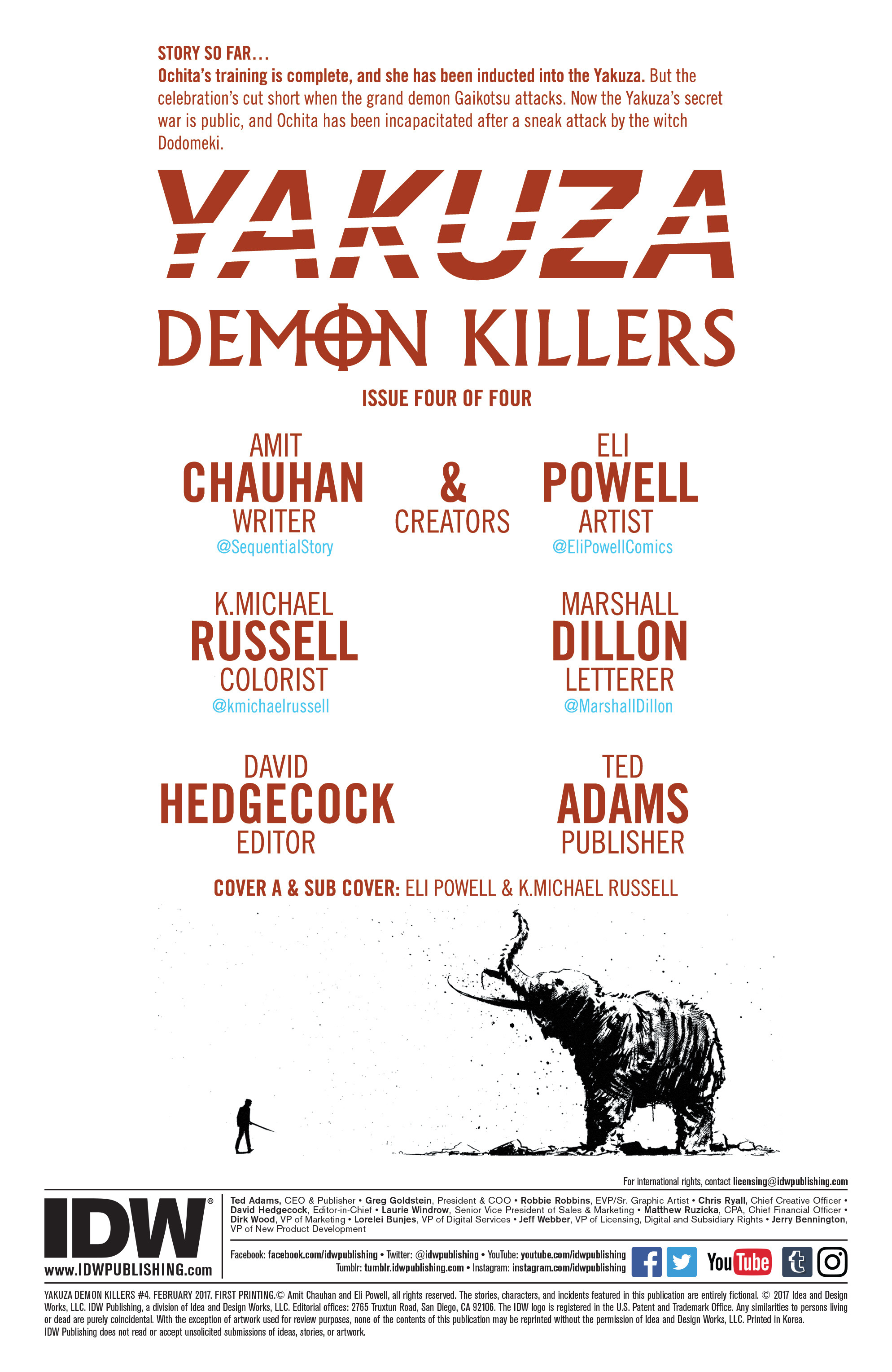 Read online Yakuza Demon Killers comic -  Issue #4 - 2