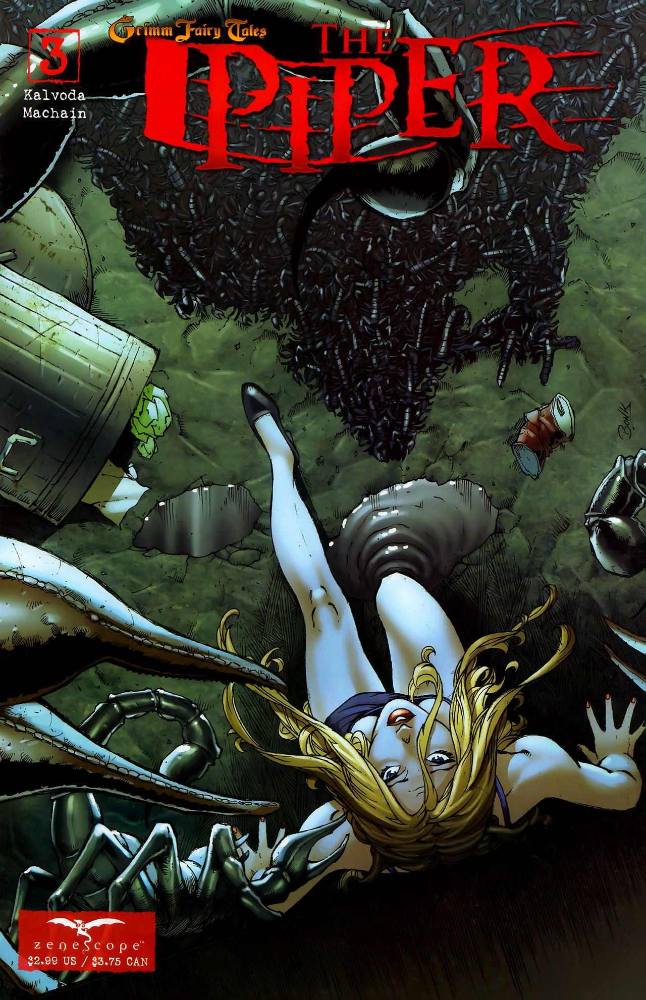 Read online Grimm Fairy Tales: The Piper comic -  Issue #3 - 2