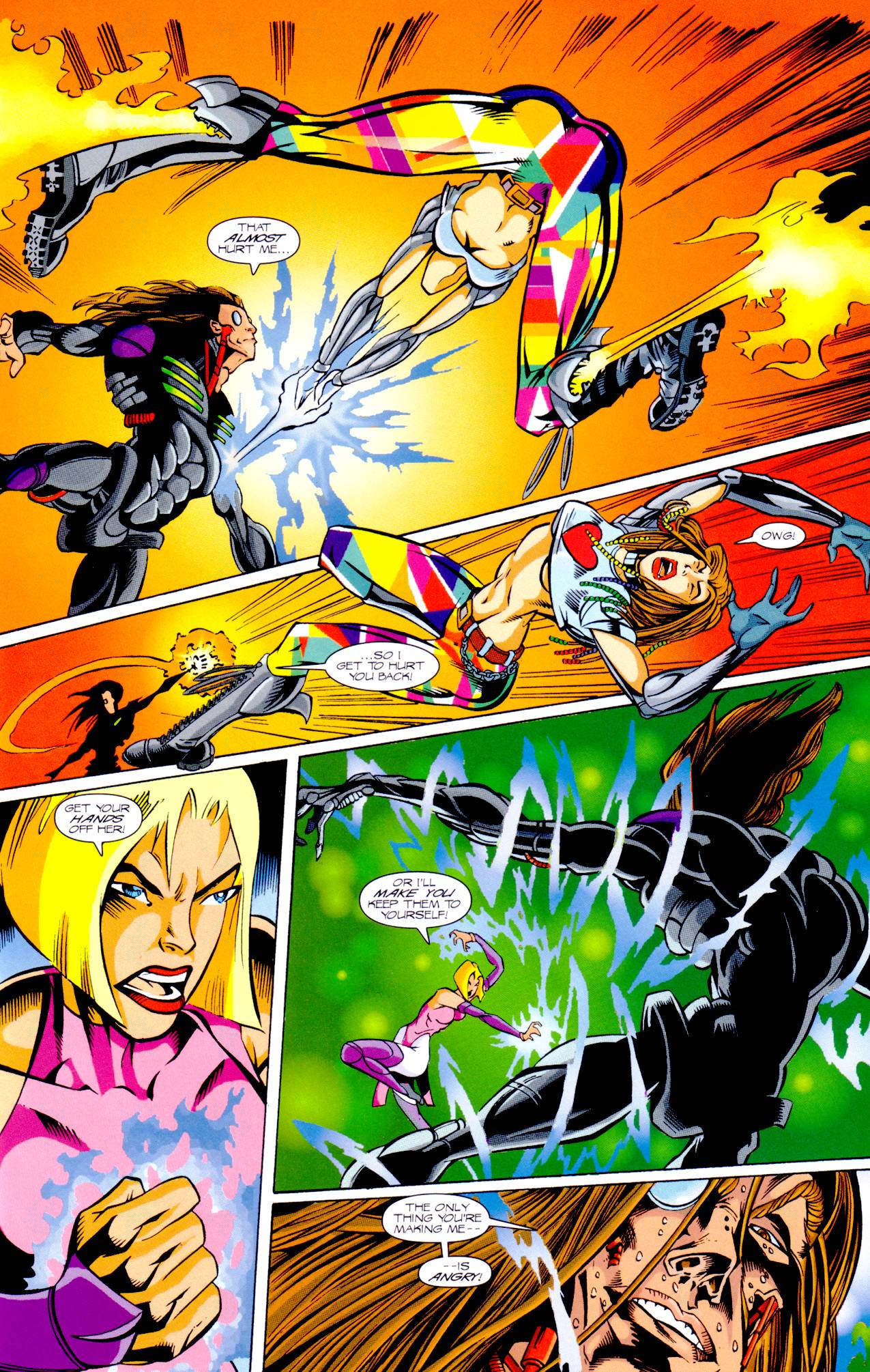 Read online Atomik Angels comic -  Issue #3 - 16