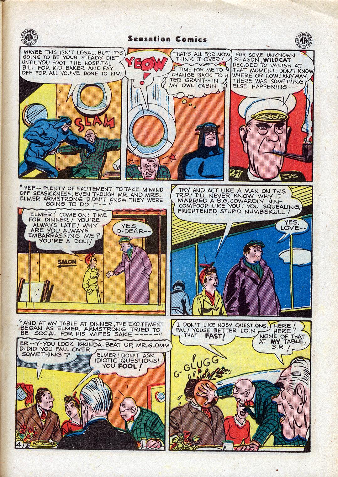 Read online Sensation (Mystery) Comics comic -  Issue #44 - 45