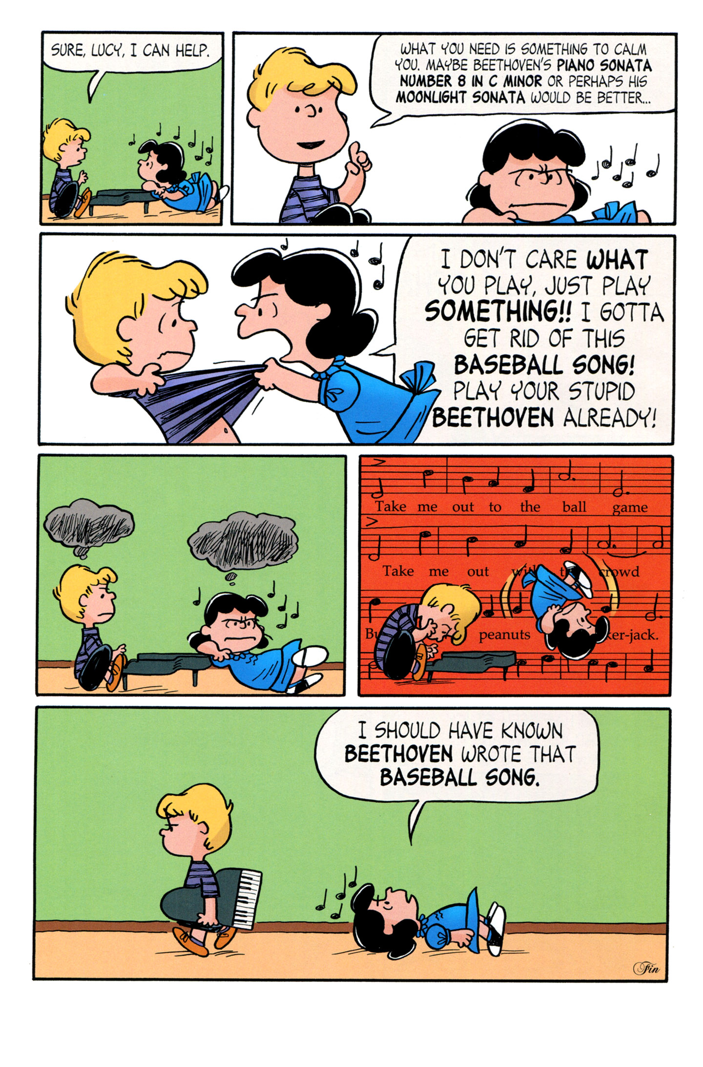 Read online Peanuts (2011) comic -  Issue #1 - 10