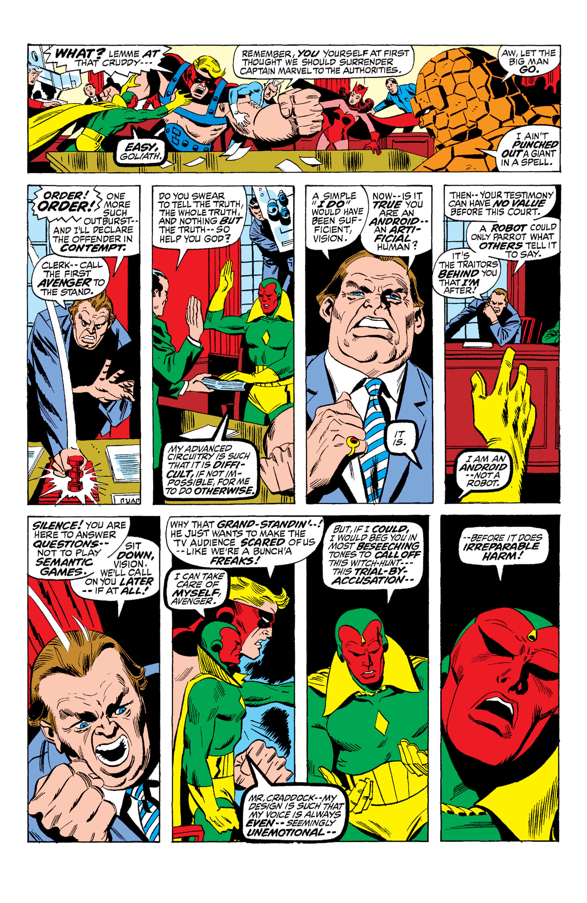 Read online Marvel Masterworks: The Avengers comic -  Issue # TPB 10 (Part 1) - 91