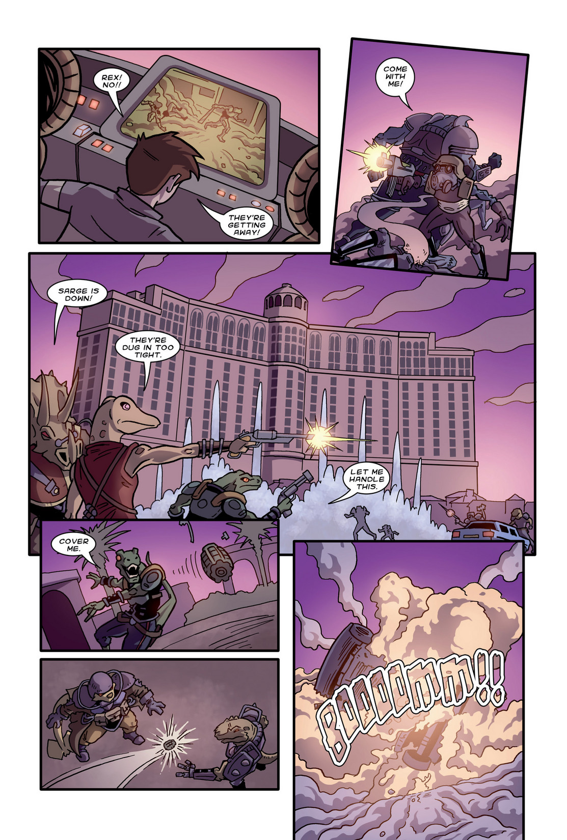 Read online Dinocorps comic -  Issue # TPB - 75