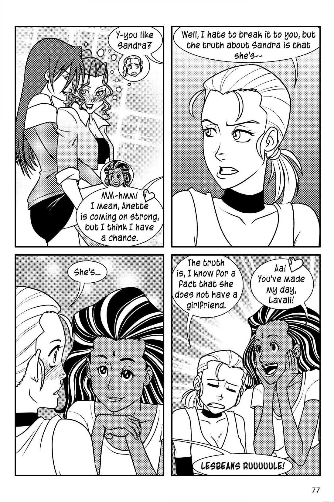 Read online Sandra On The Rocks comic -  Issue # TPB 2 (Part 1) - 78