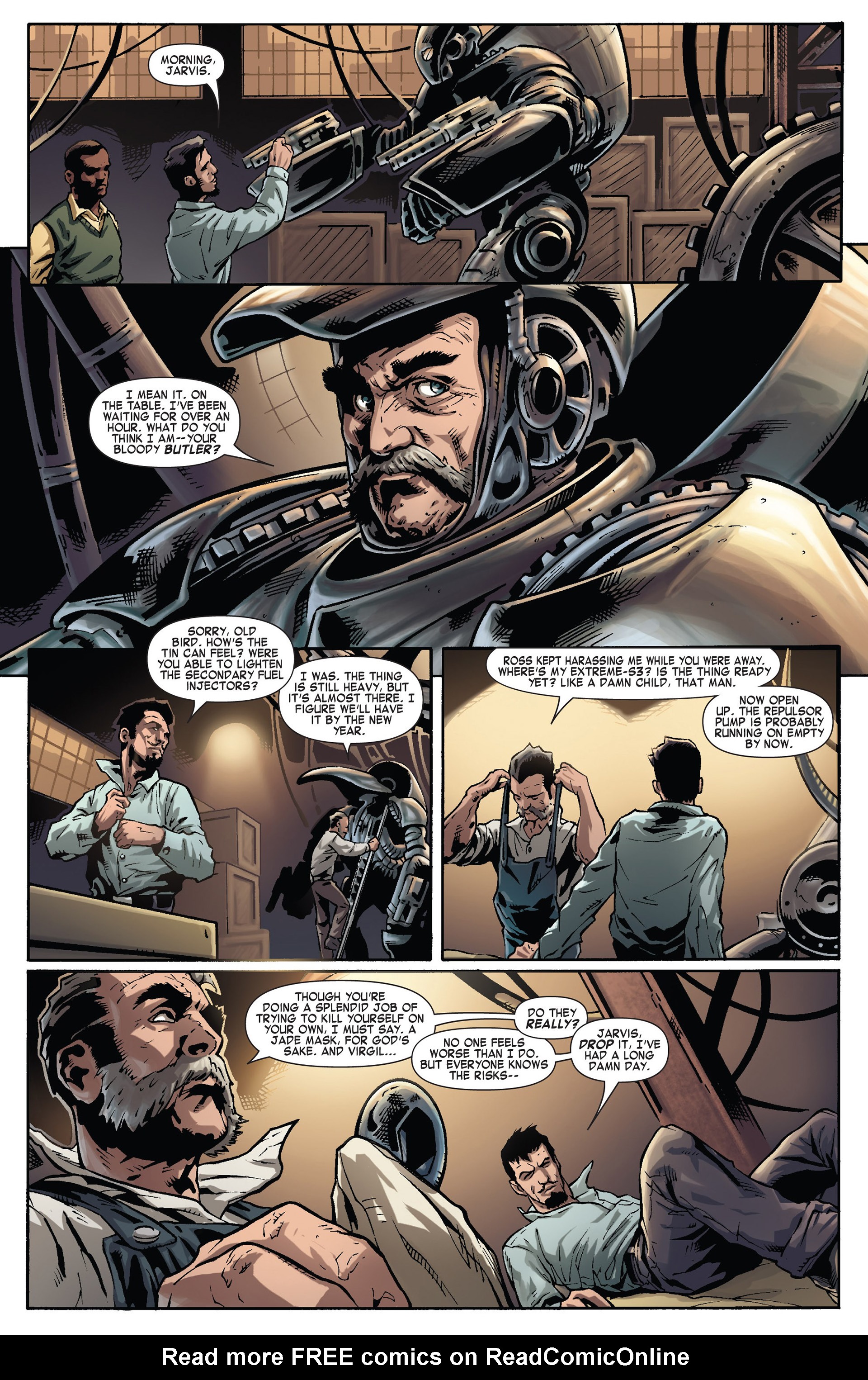 Read online Iron Man Noir comic -  Issue #1 - 20