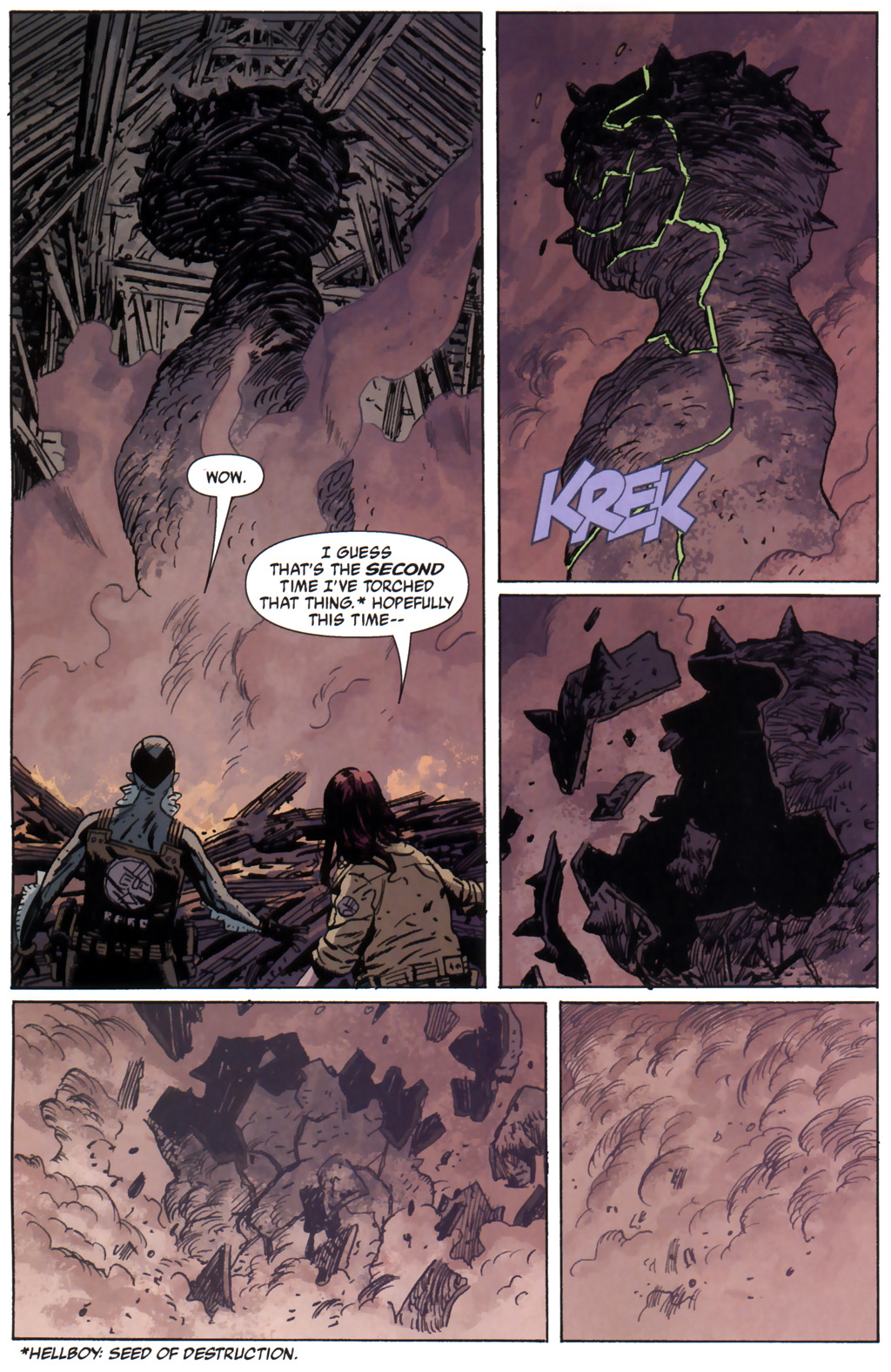 Read online B.P.R.D., Plague of Frogs comic -  Issue #3 - 20