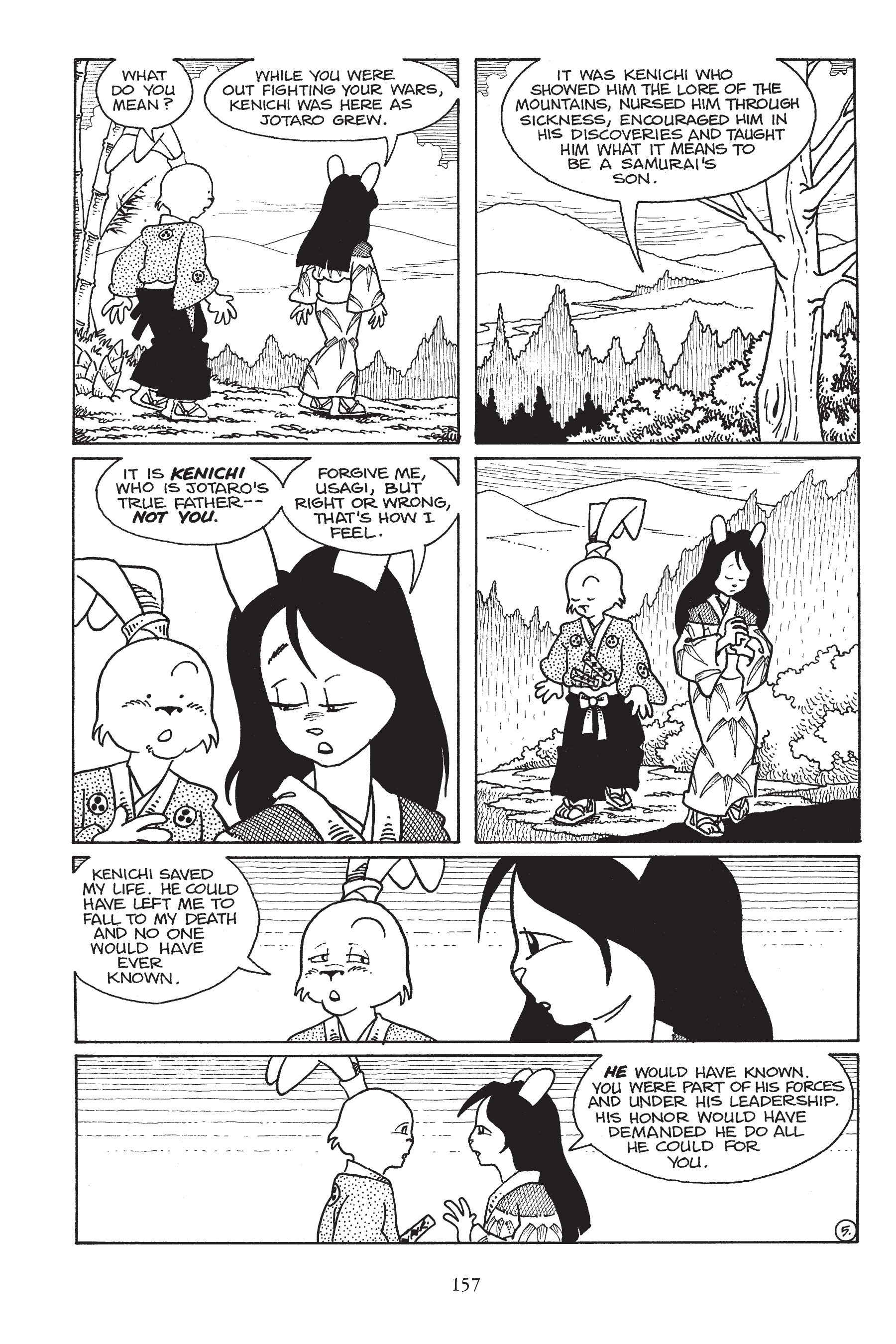 Read online Usagi Yojimbo (1987) comic -  Issue # _TPB 6 - 156