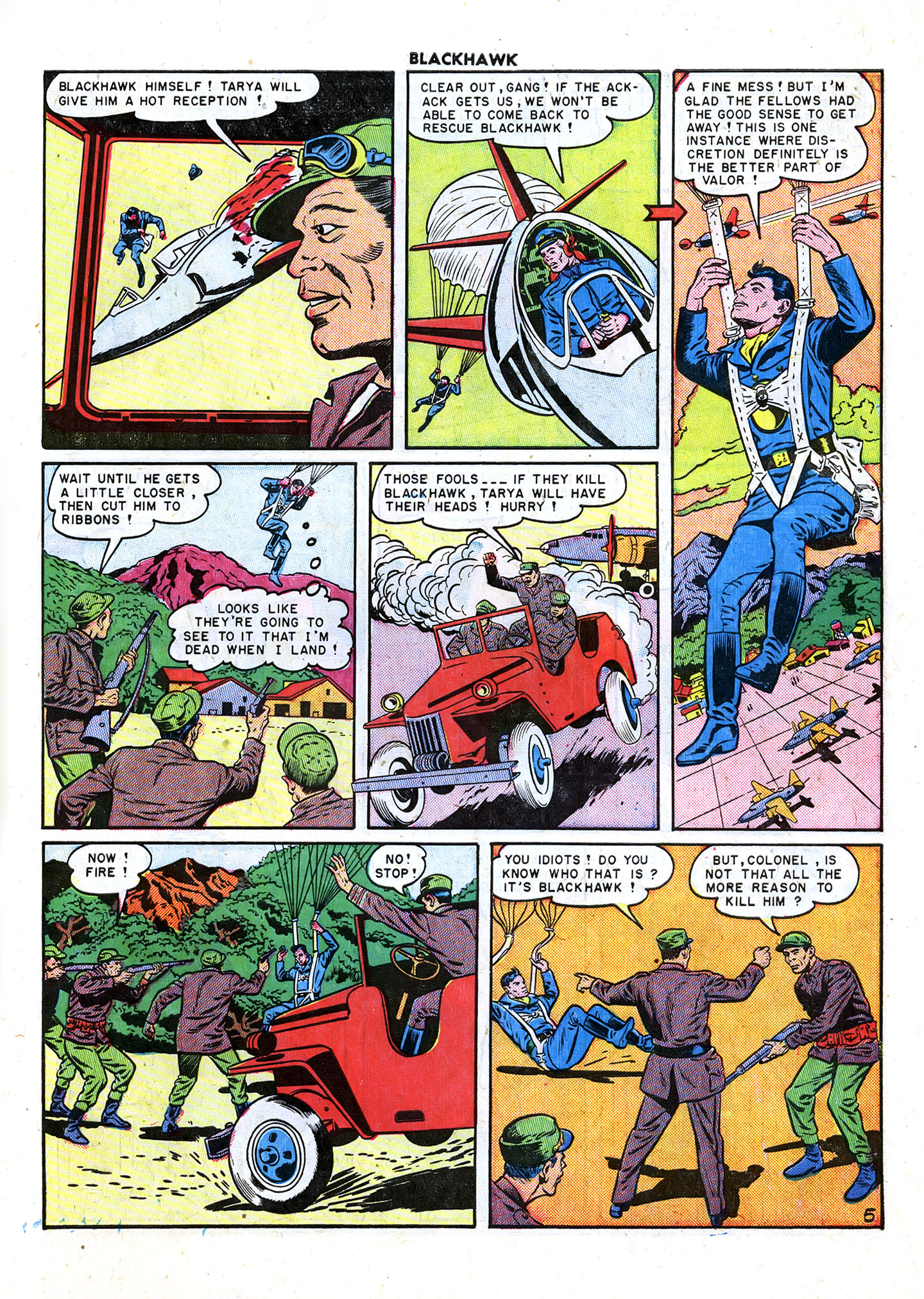 Read online Blackhawk (1957) comic -  Issue #36 - 7