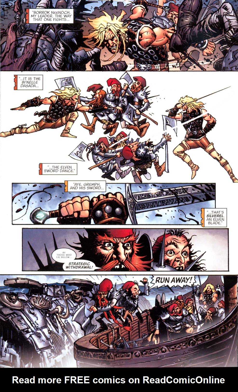 Read online R.A. Salvatore's DemonWars: Trial By Fire comic -  Issue #1 - 7