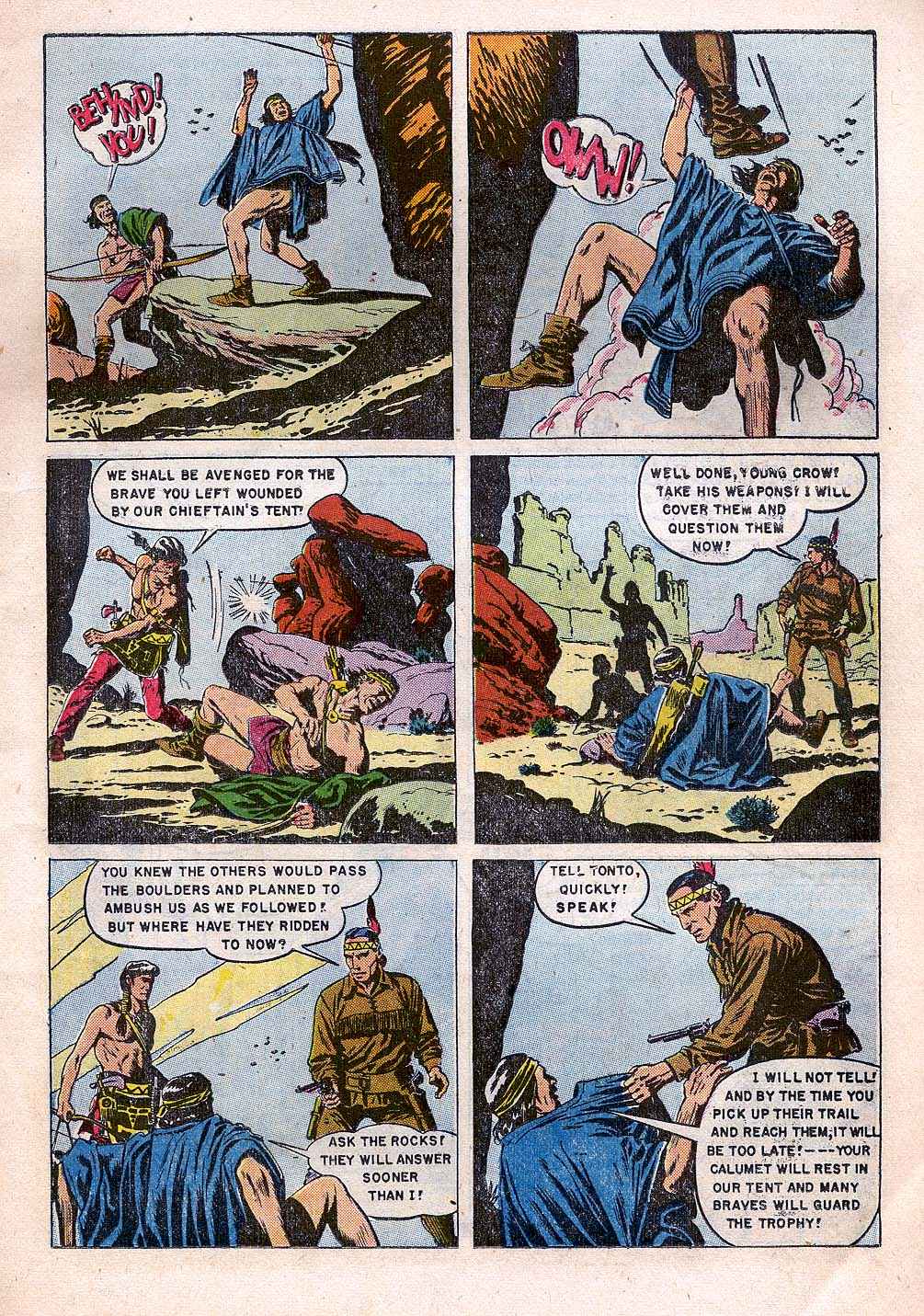 Read online Lone Ranger's Companion Tonto comic -  Issue #13 - 11