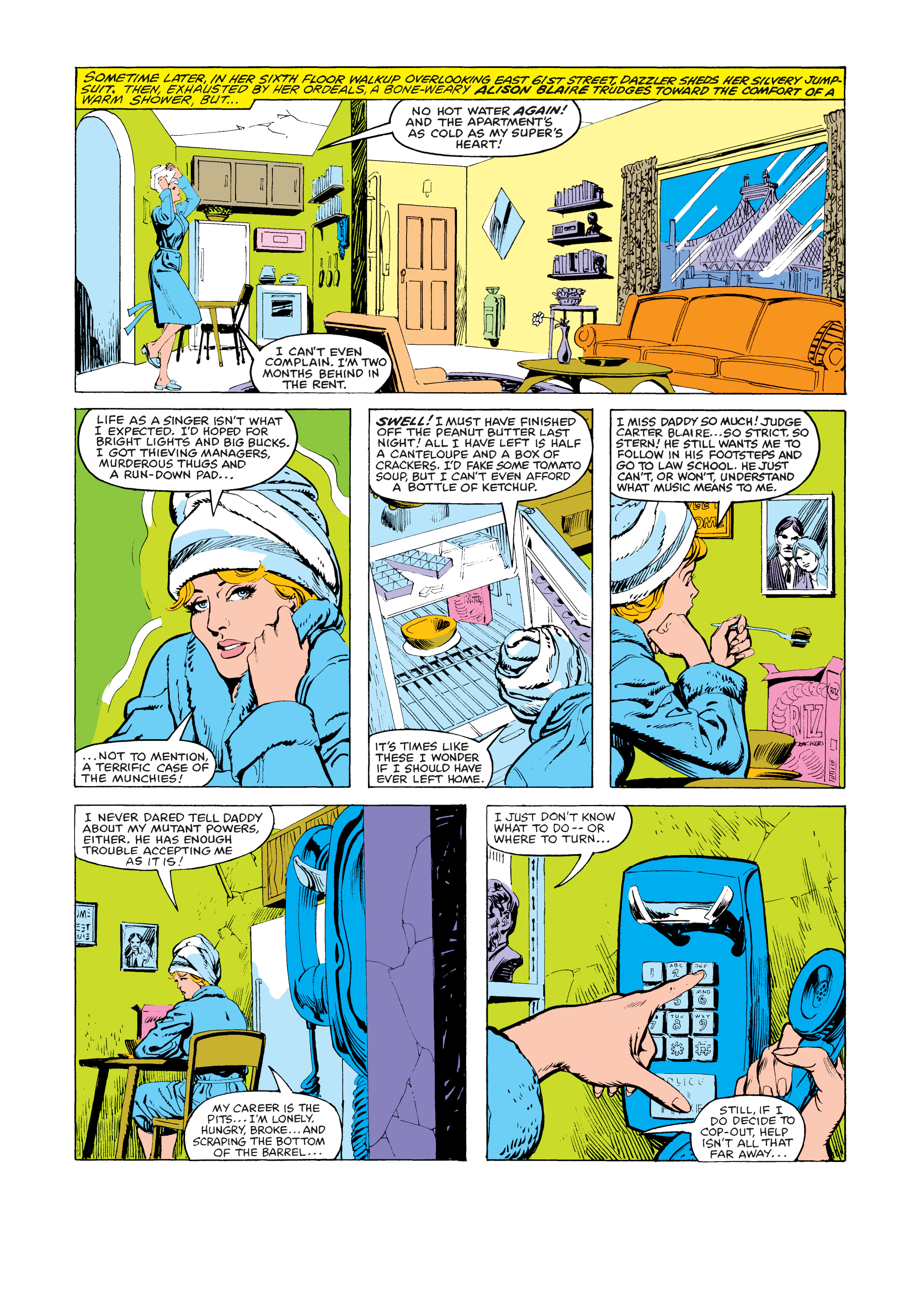 Read online Marvel Masterworks: Dazzler comic -  Issue # TPB 1 (Part 1) - 70