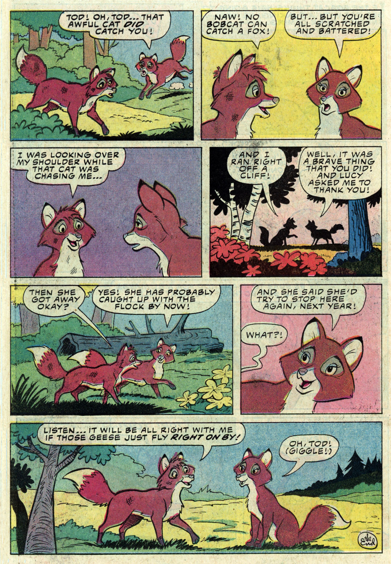 Read online Walt Disney Productions' The Fox and the Hound comic -  Issue #3 - 26