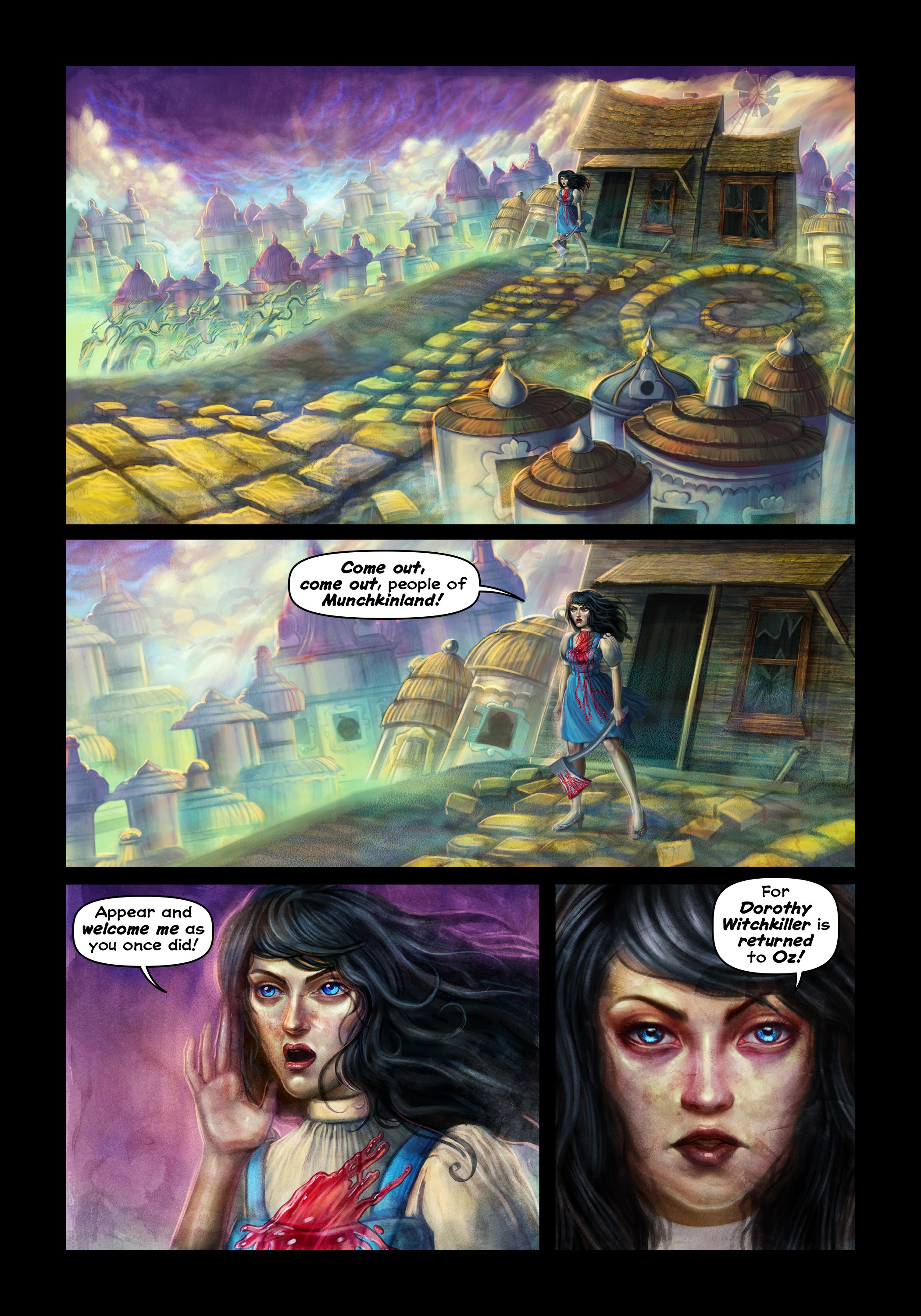 Read online The Evil of Oz comic -  Issue # TPB - 19