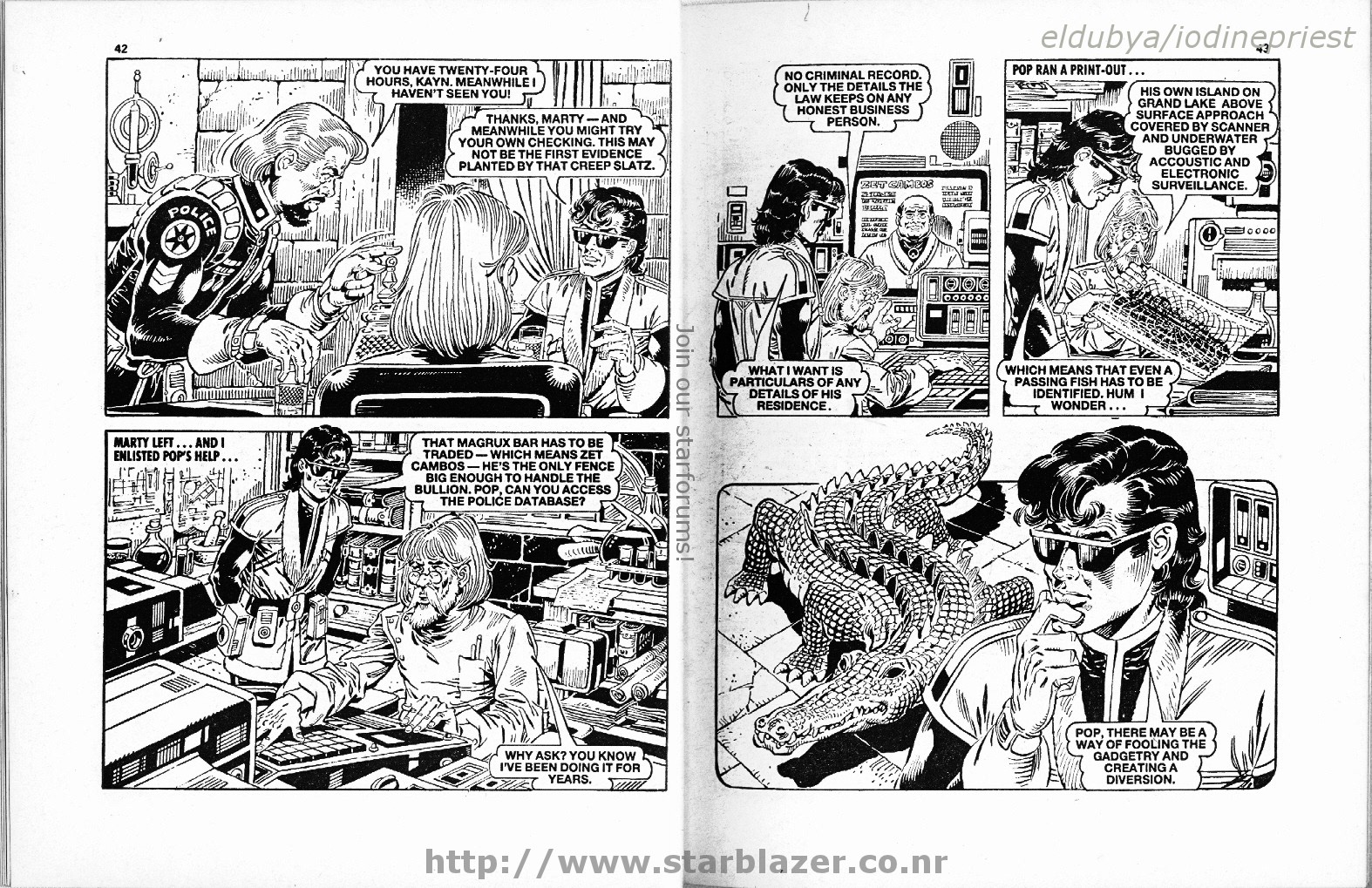 Read online Starblazer comic -  Issue #225 - 23