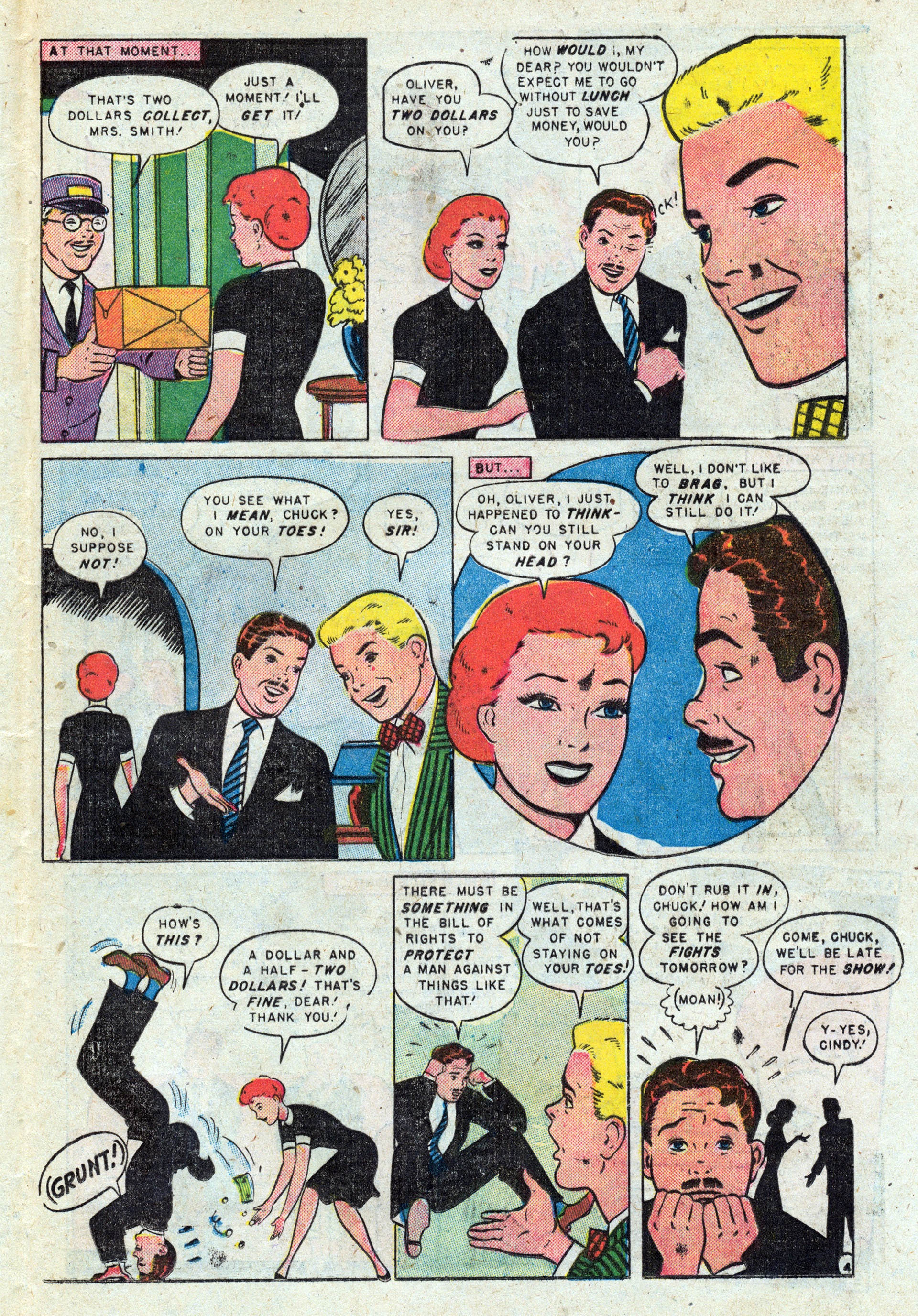 Read online Mitzi's Boy Friend comic -  Issue #4 - 25