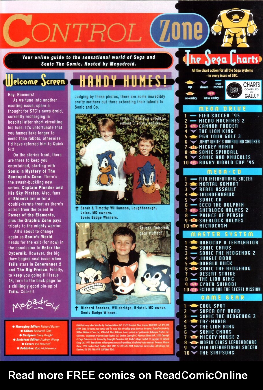 Read online Sonic the Comic comic -  Issue #47 - 2