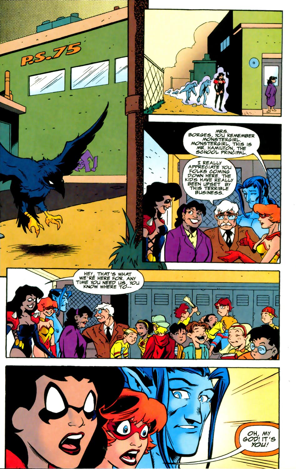 Read online Young Heroes in Love comic -  Issue #14 - 16