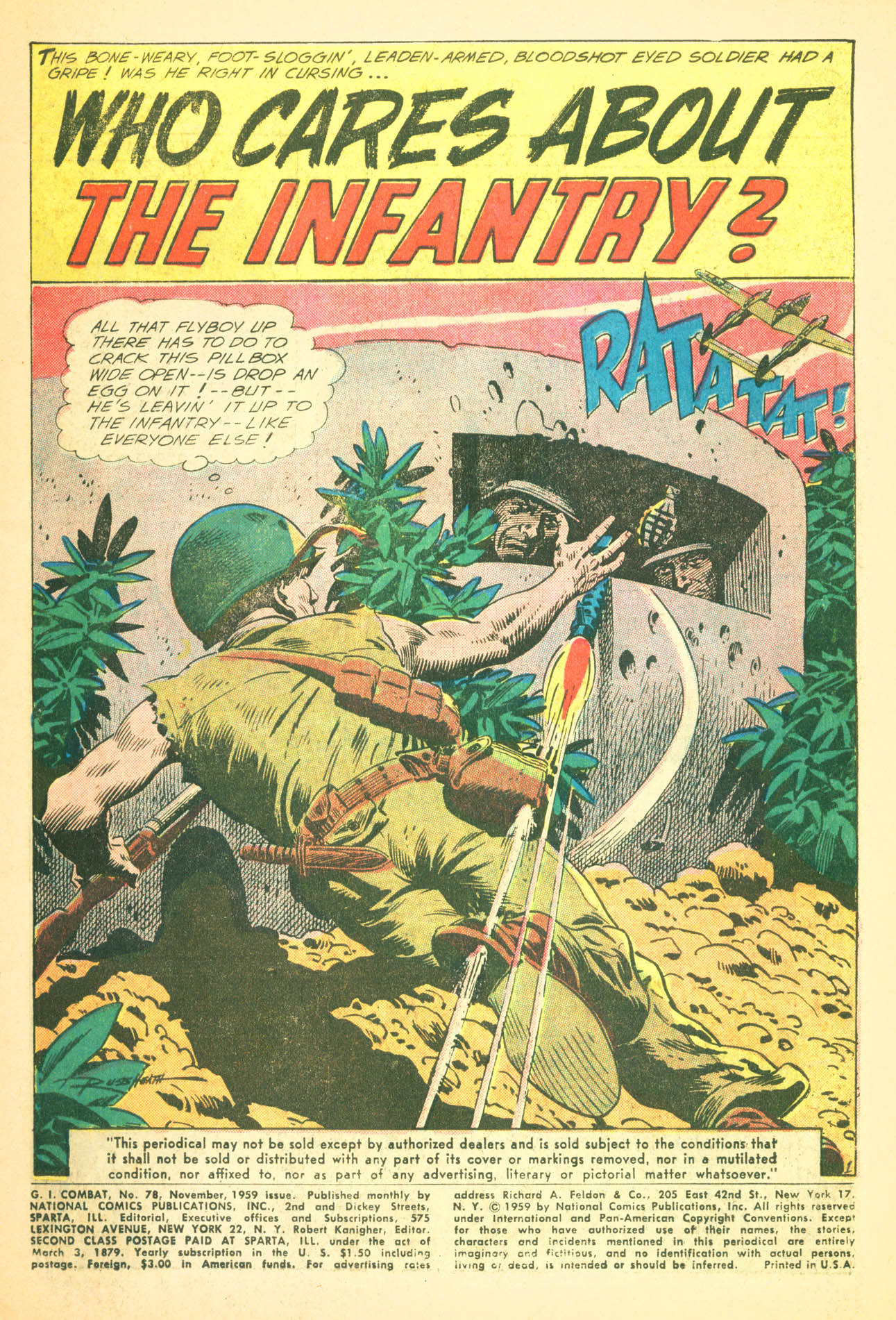 Read online G.I. Combat (1952) comic -  Issue #78 - 3