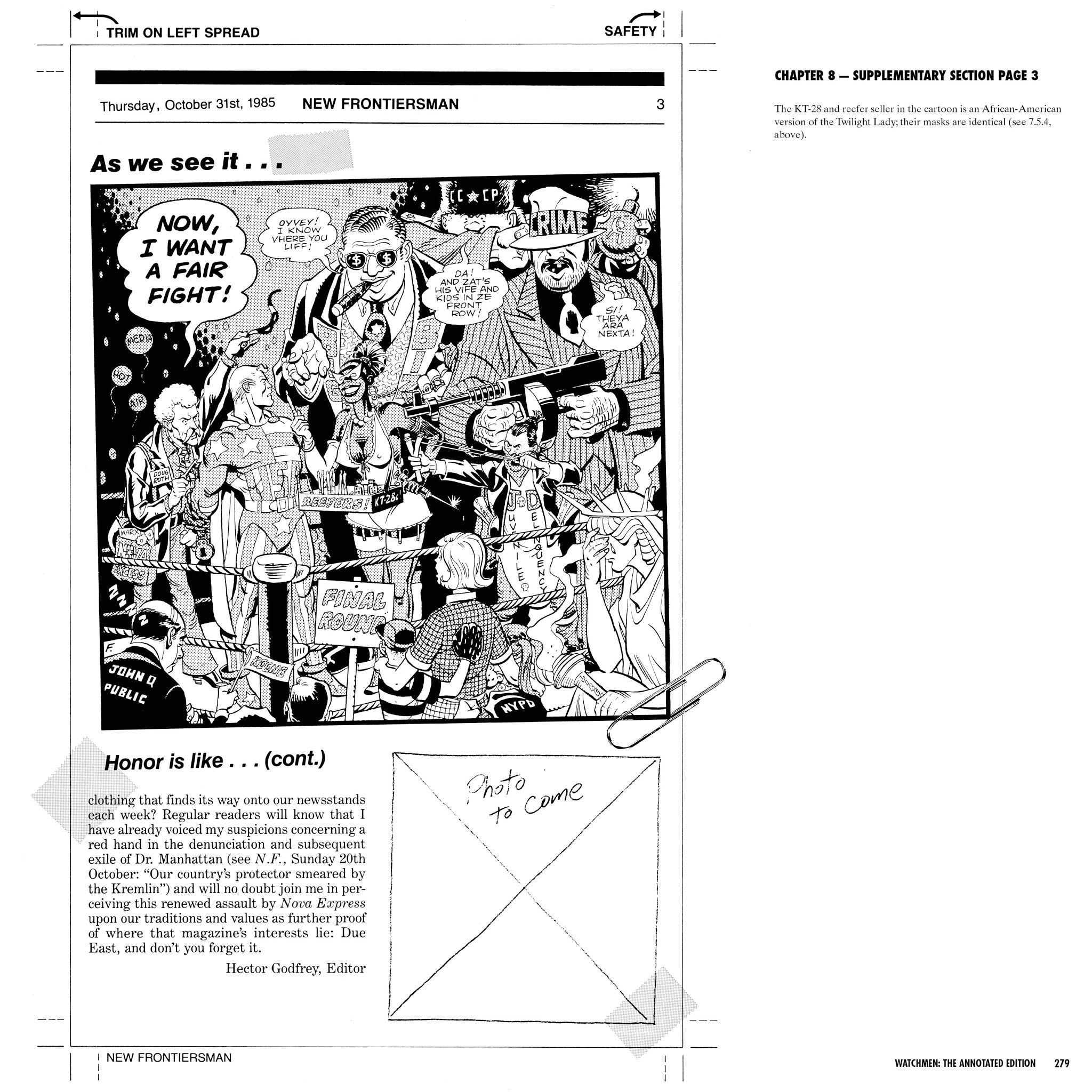 Read online Watchmen: The Annotated Edition comic -  Issue # TPB - 279