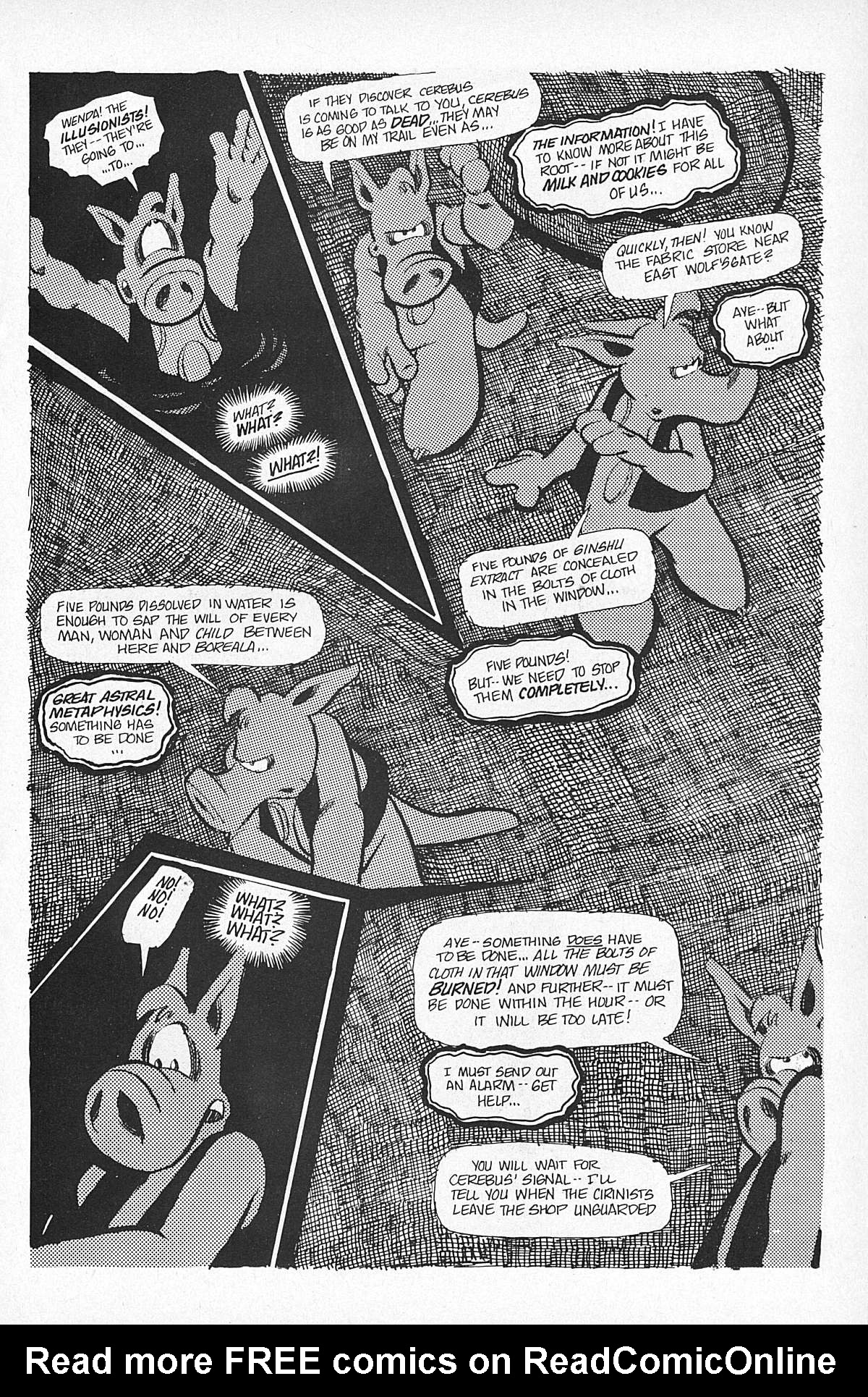 Read online Cerebus comic -  Issue #20 - 17