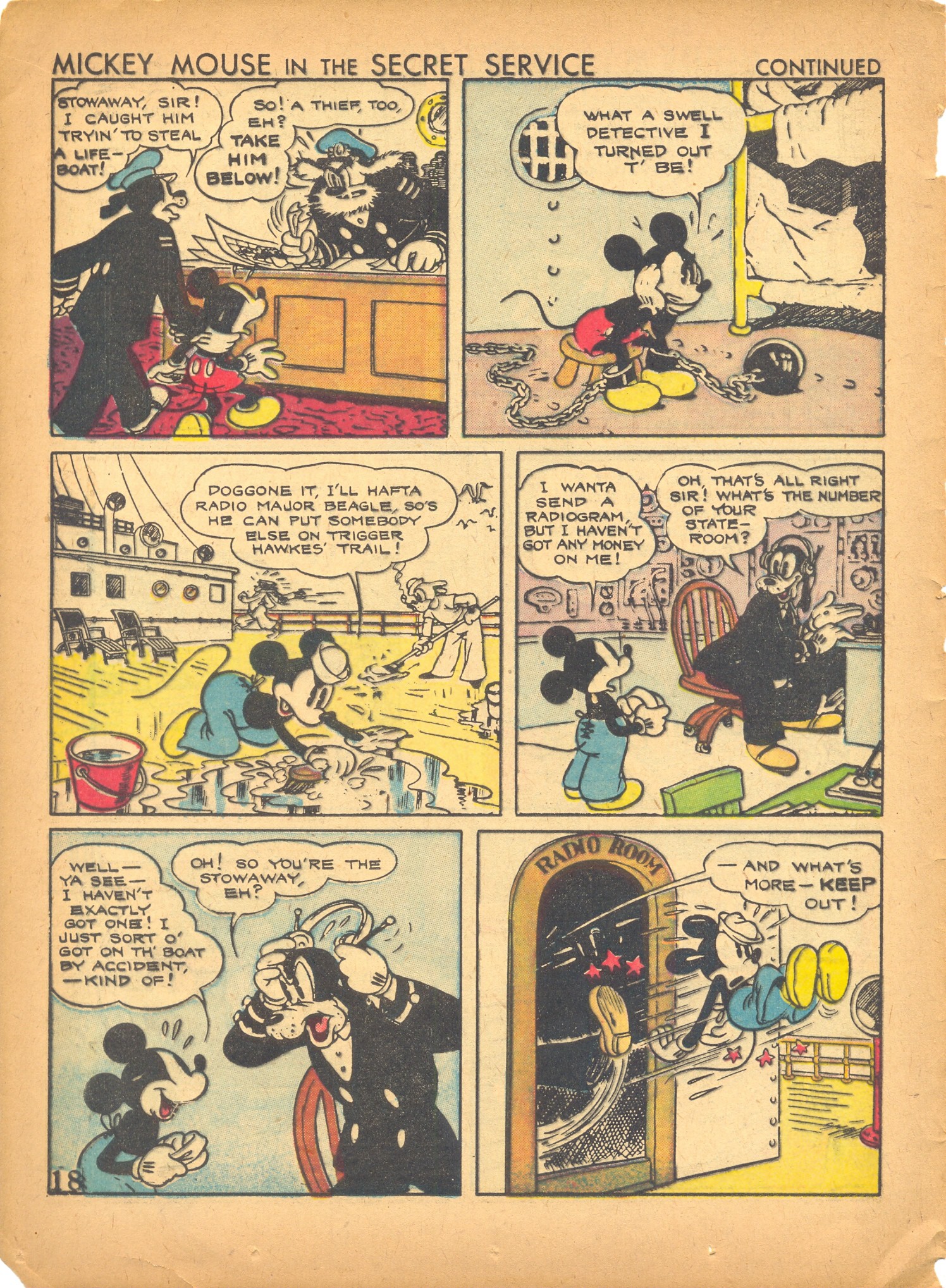 Read online Walt Disney's Comics and Stories comic -  Issue #7 - 20