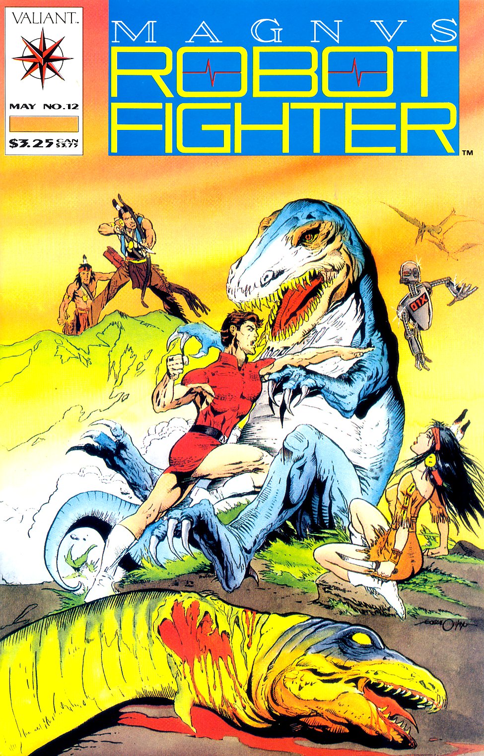 Read online Magnus Robot Fighter (1991) comic -  Issue #12 - 1