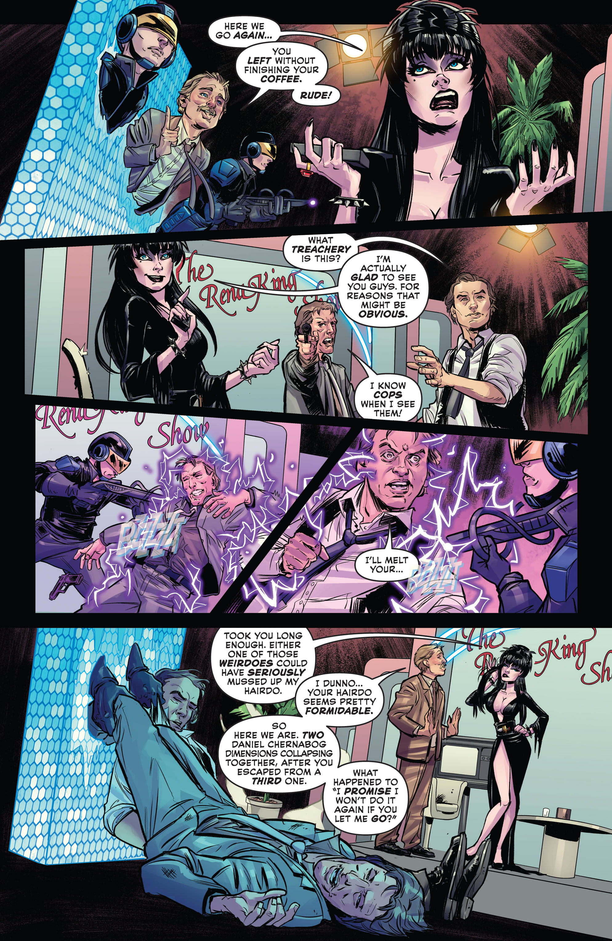 Read online Elvira in Horrorland comic -  Issue #5 - 17