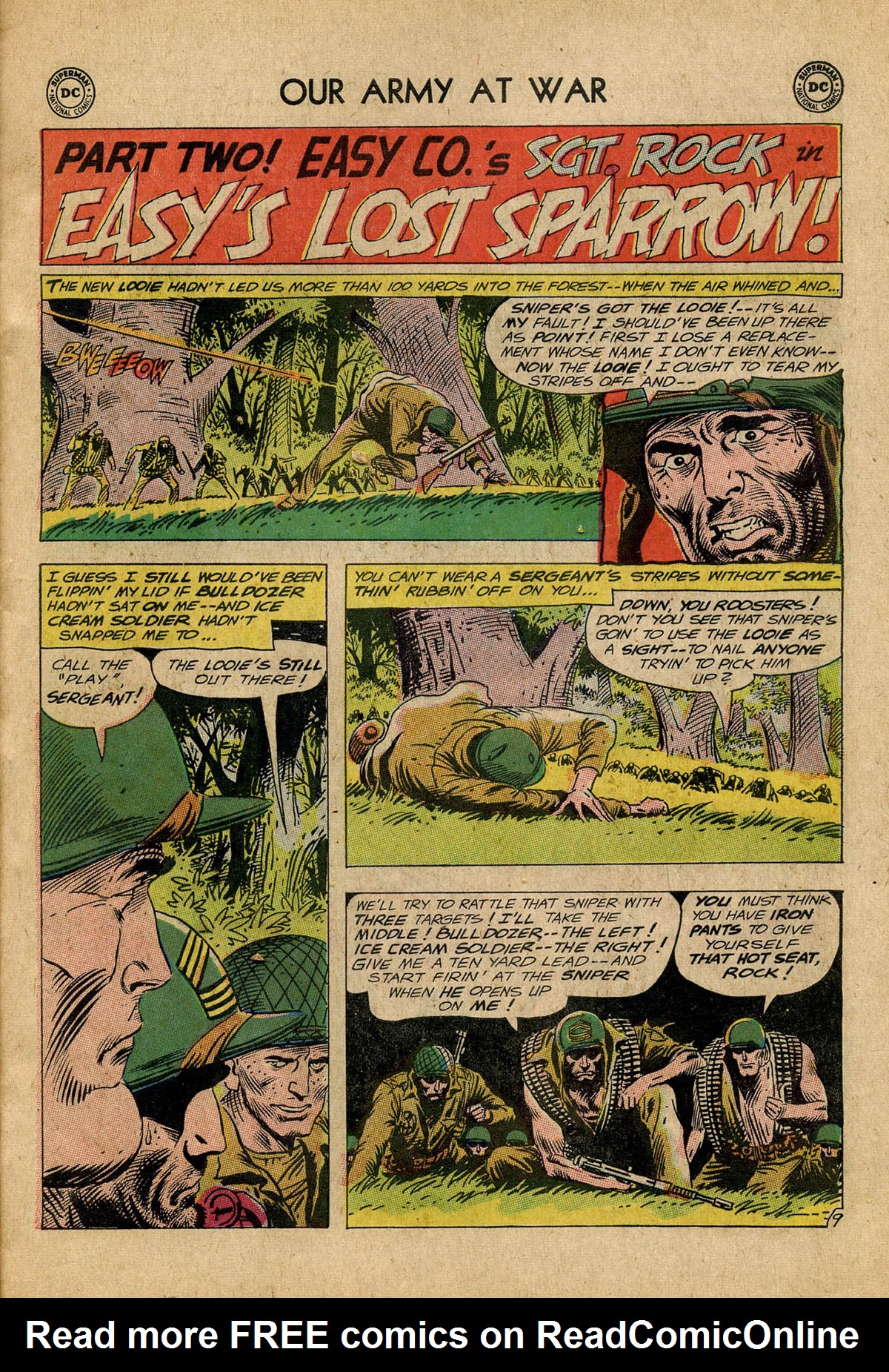 Read online Our Army at War (1952) comic -  Issue #138 - 11