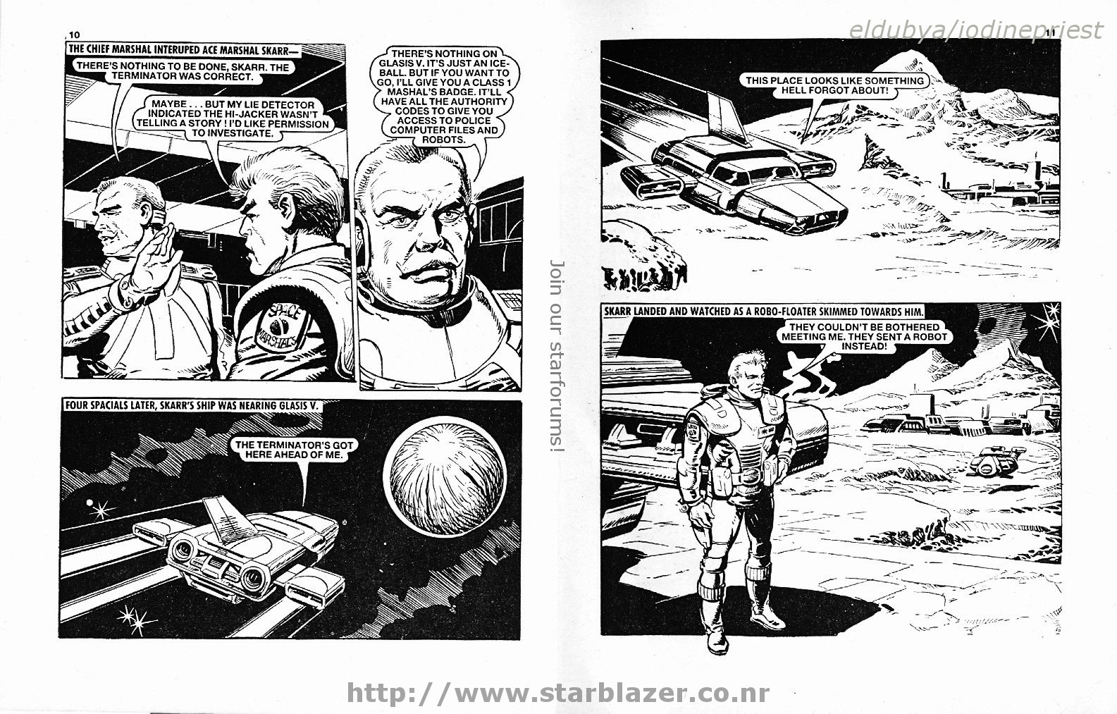 Read online Starblazer comic -  Issue #174 - 7