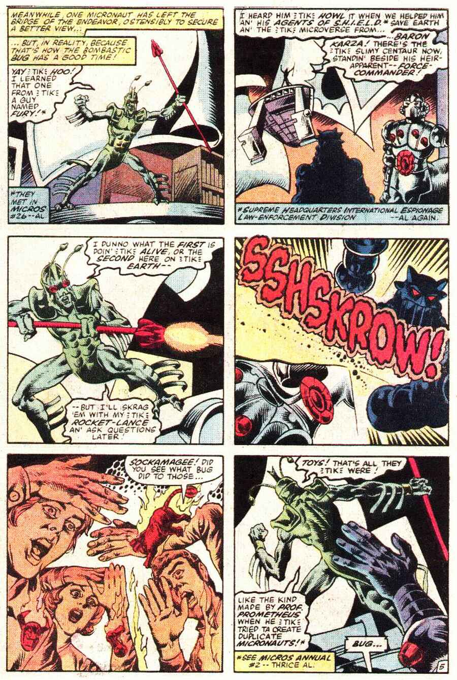 Read online Micronauts (1979) comic -  Issue #39 - 6