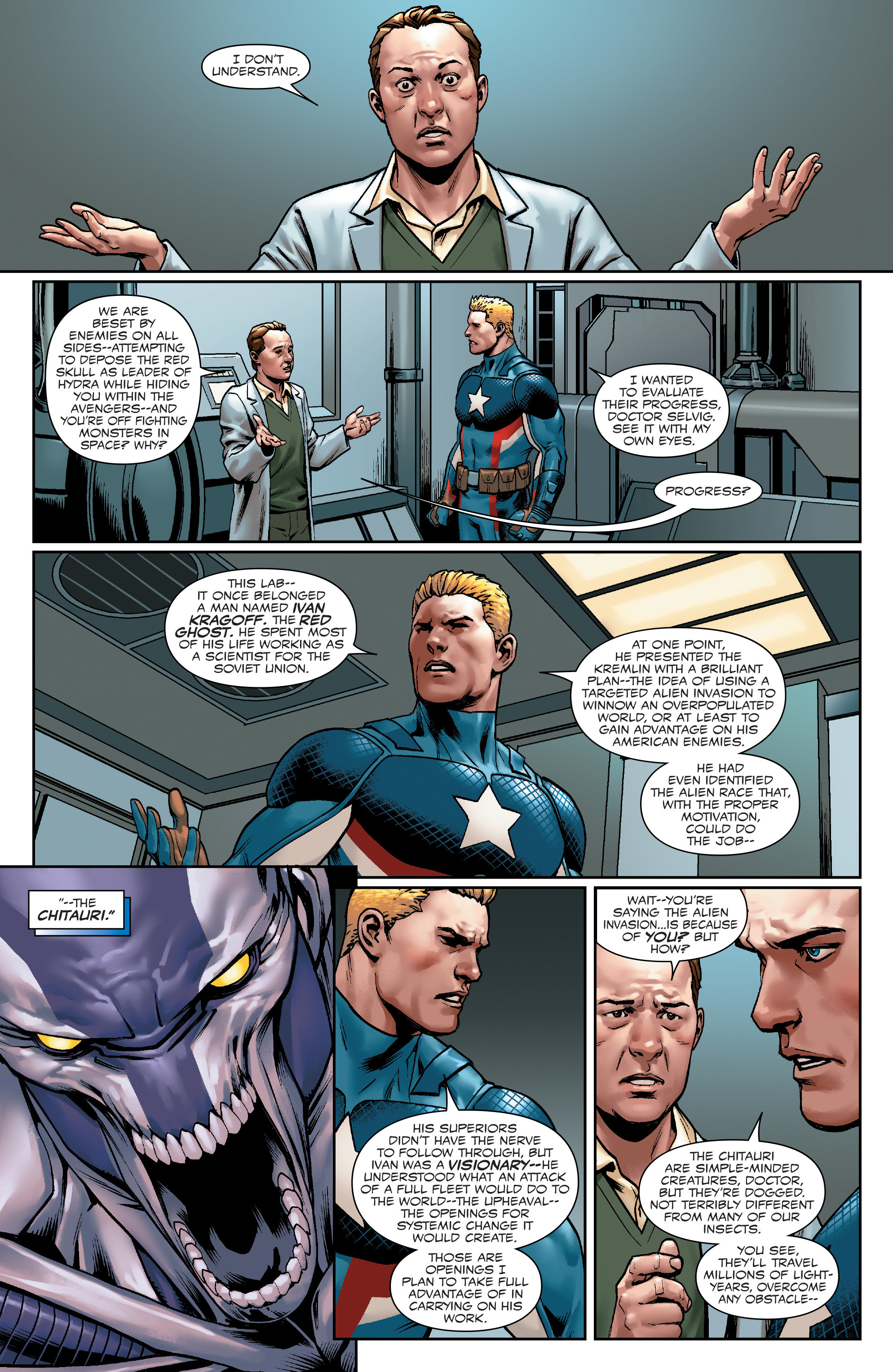 Read online Captain America: Steve Rogers comic -  Issue #8 - 23