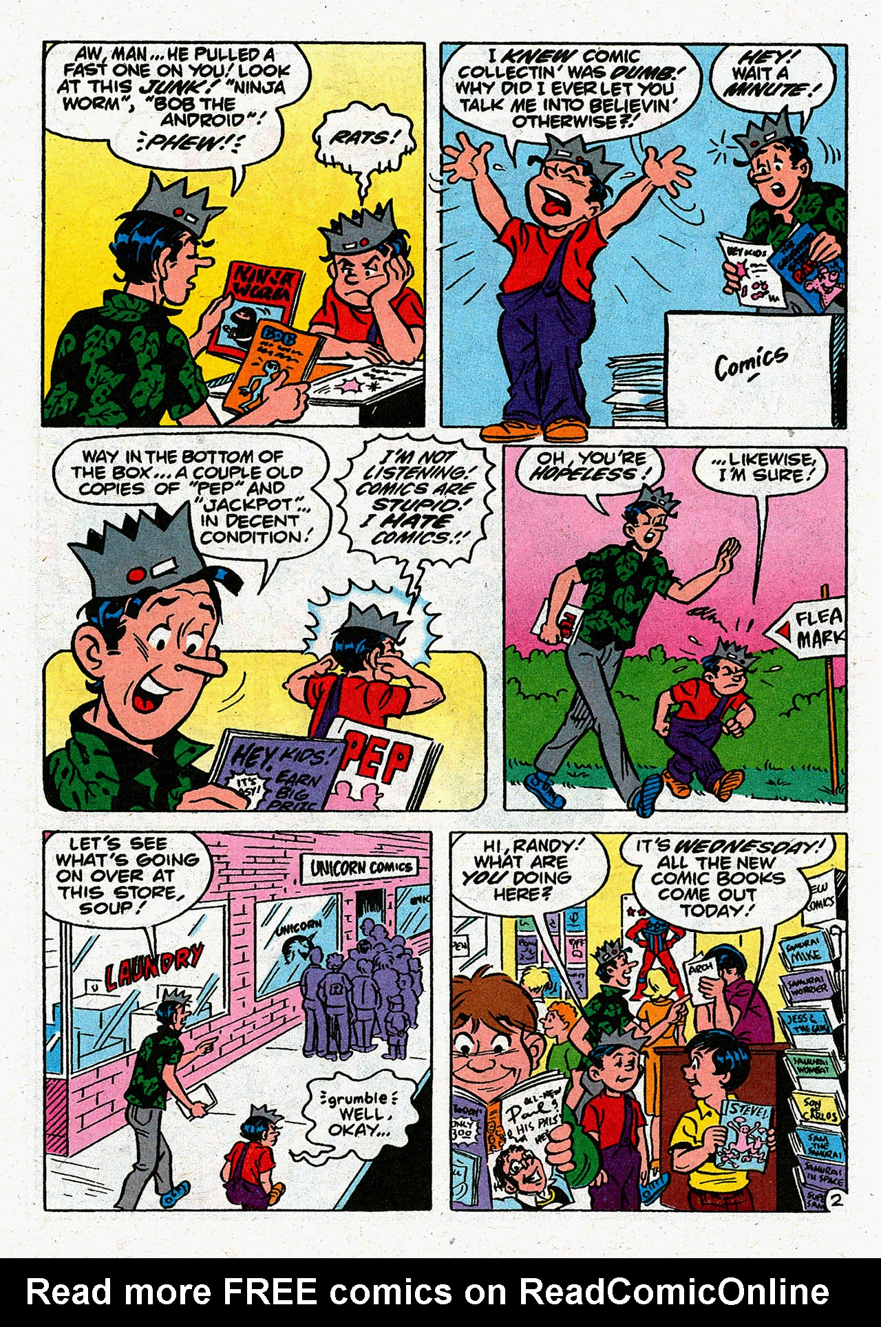 Read online Jughead's Double Digest Magazine comic -  Issue #142 - 170