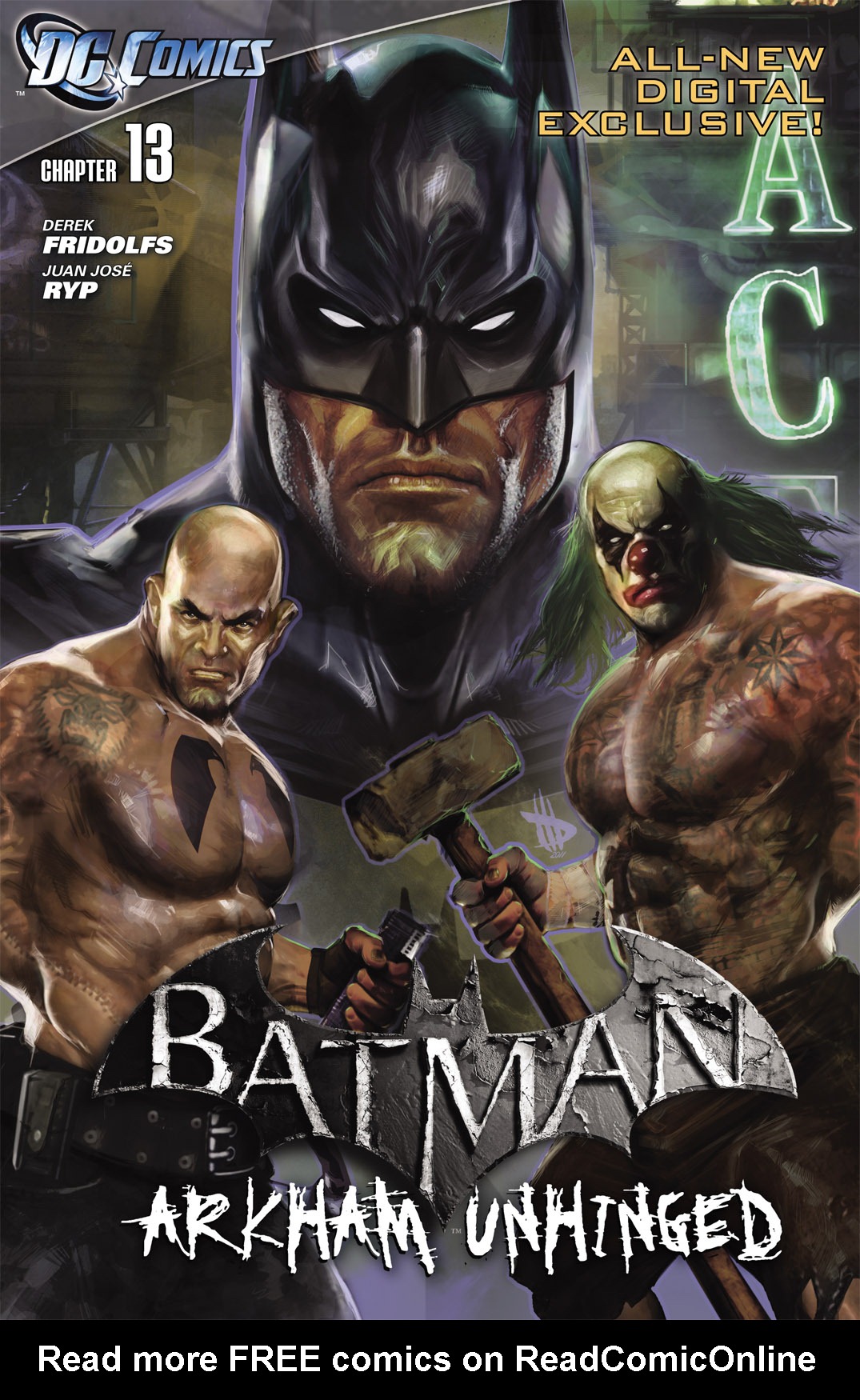 Read online Batman: Arkham Unhinged (2011) comic -  Issue #13 - 1