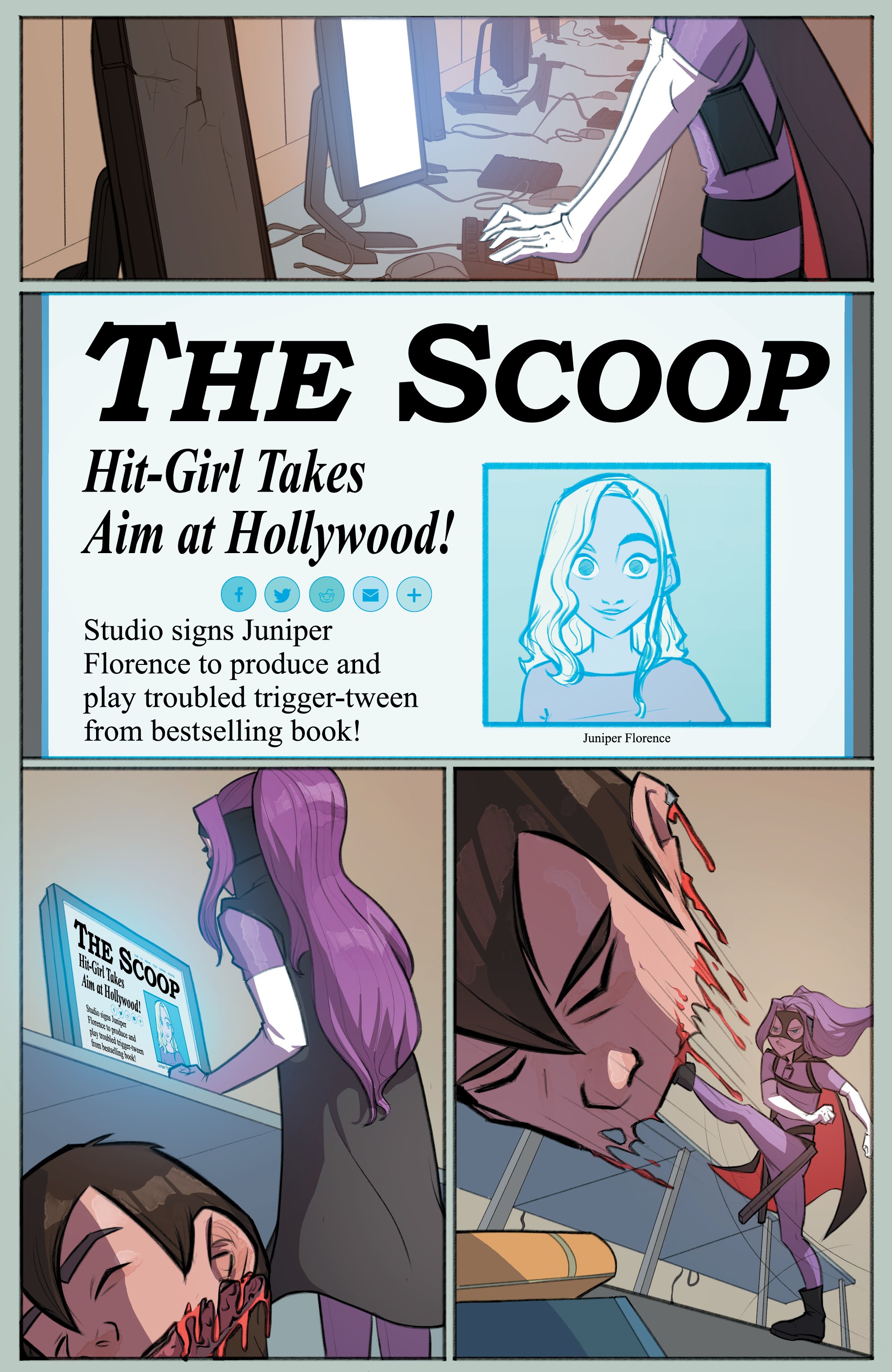 Read online Hit-Girl Season Two comic -  Issue #1 - 18