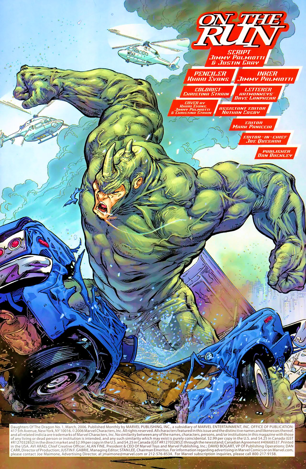 Read online Daughters of the Dragon comic -  Issue #1 - 4