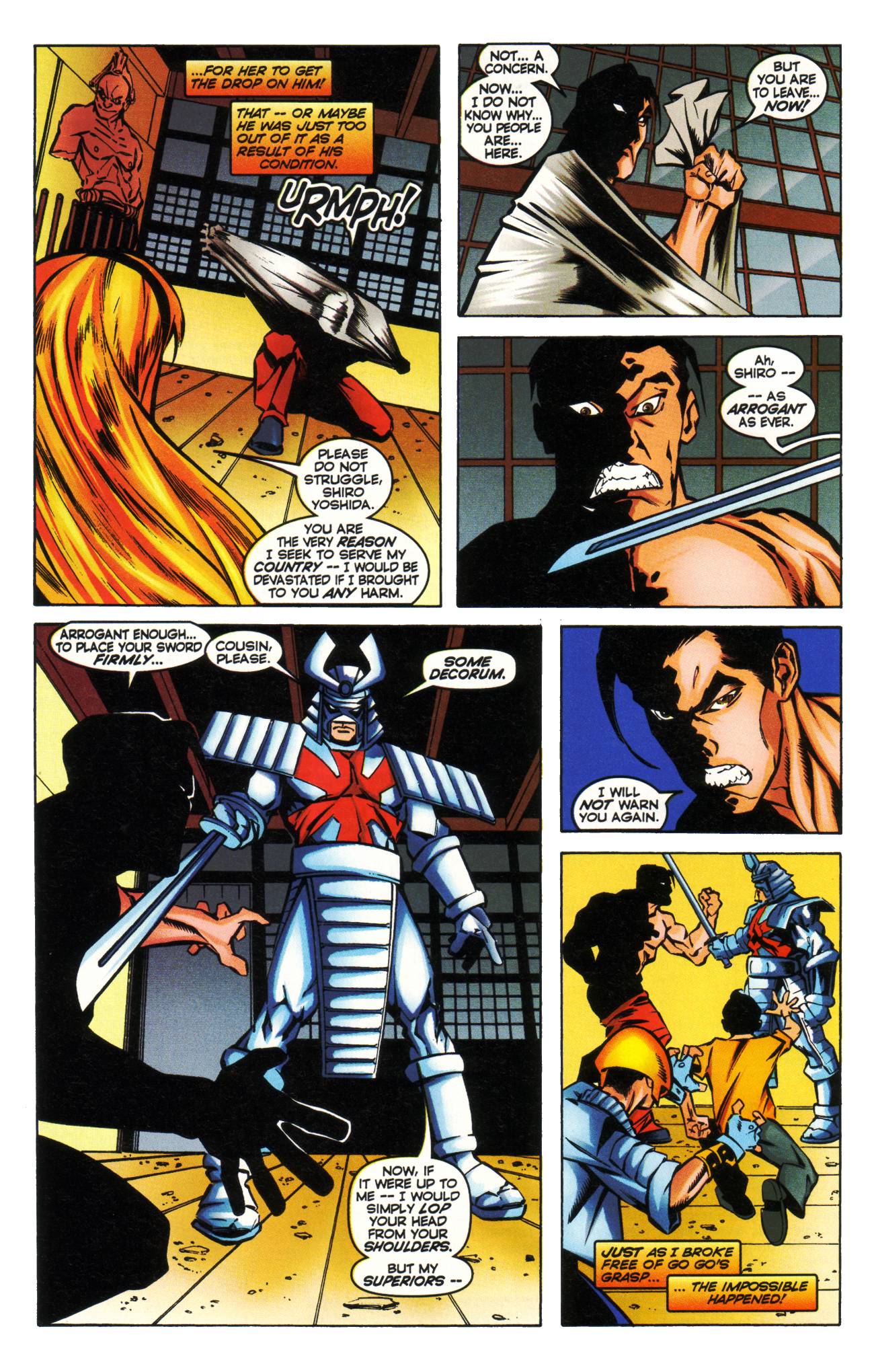 Read online Sunfire & Big Hero Six comic -  Issue #1 - 23