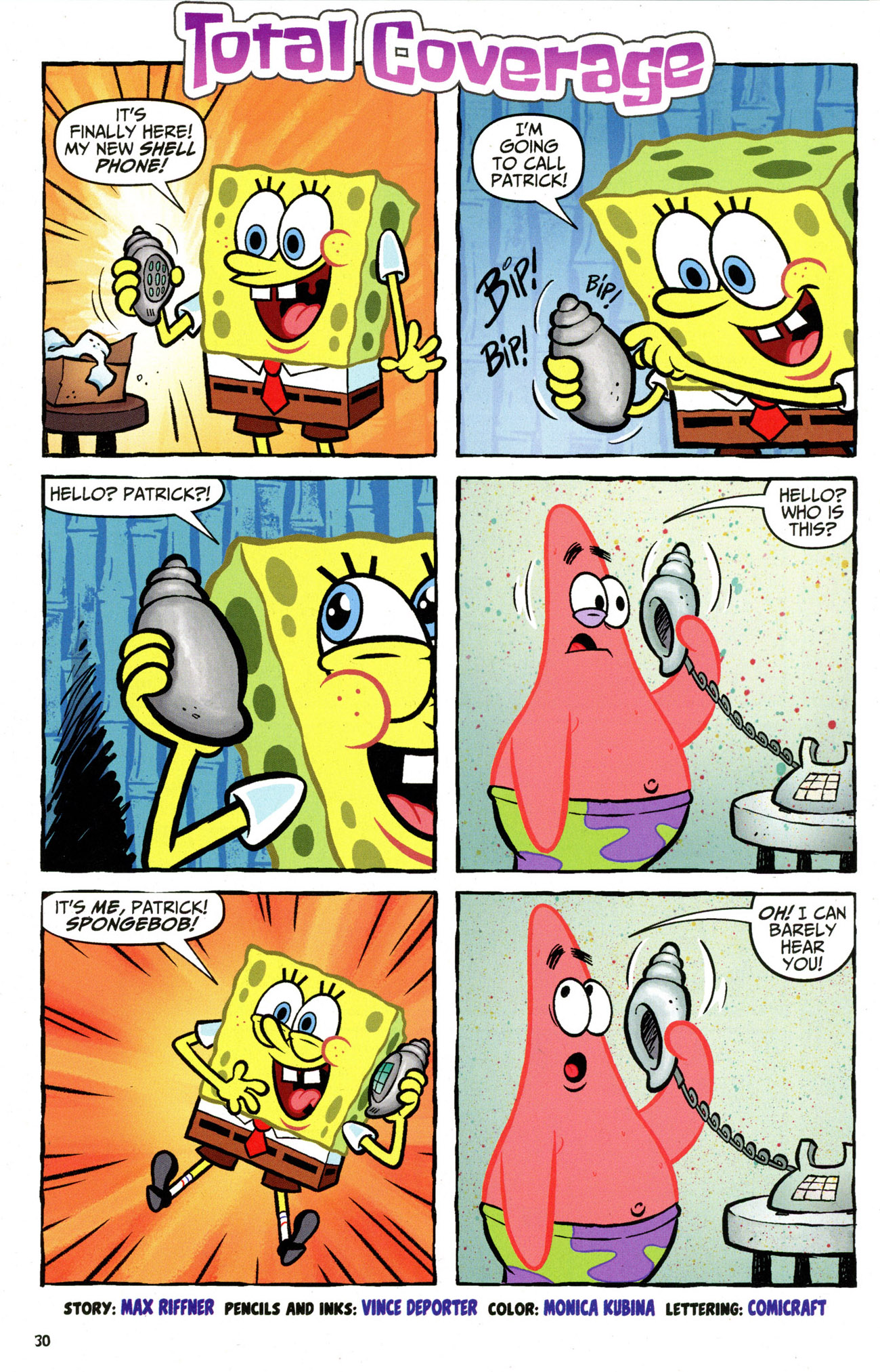 Read online SpongeBob Comics comic -  Issue #31 - 31
