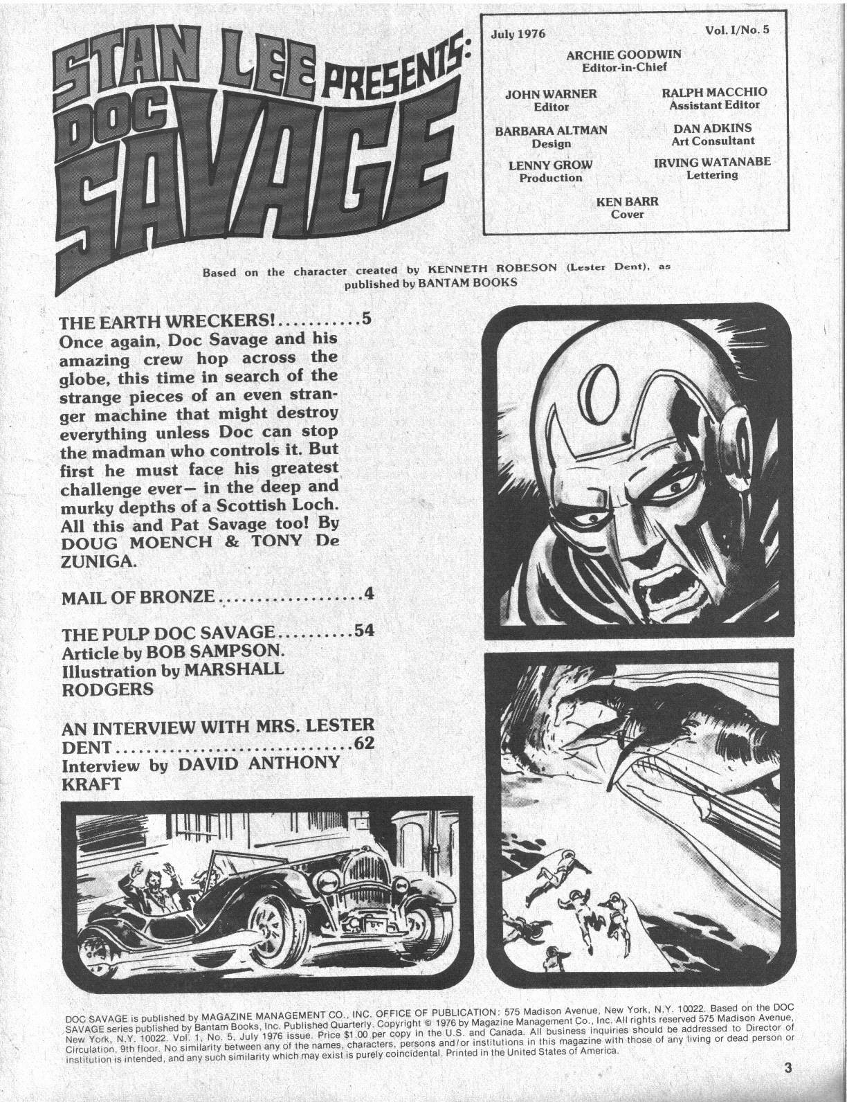 Read online Doc Savage (1975) comic -  Issue #5 - 3
