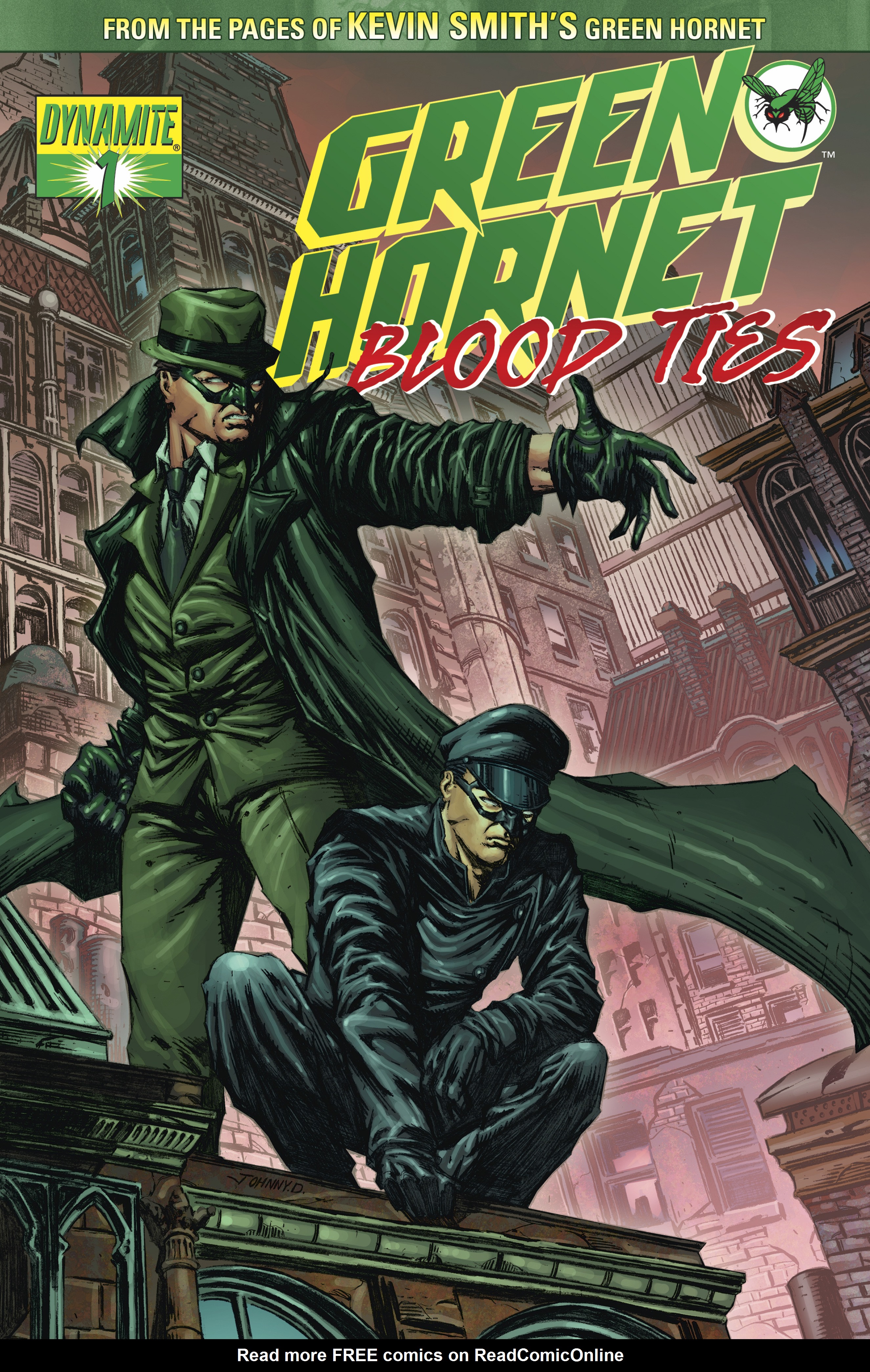 Read online Green Hornet: Blood Ties comic -  Issue #1 - 1